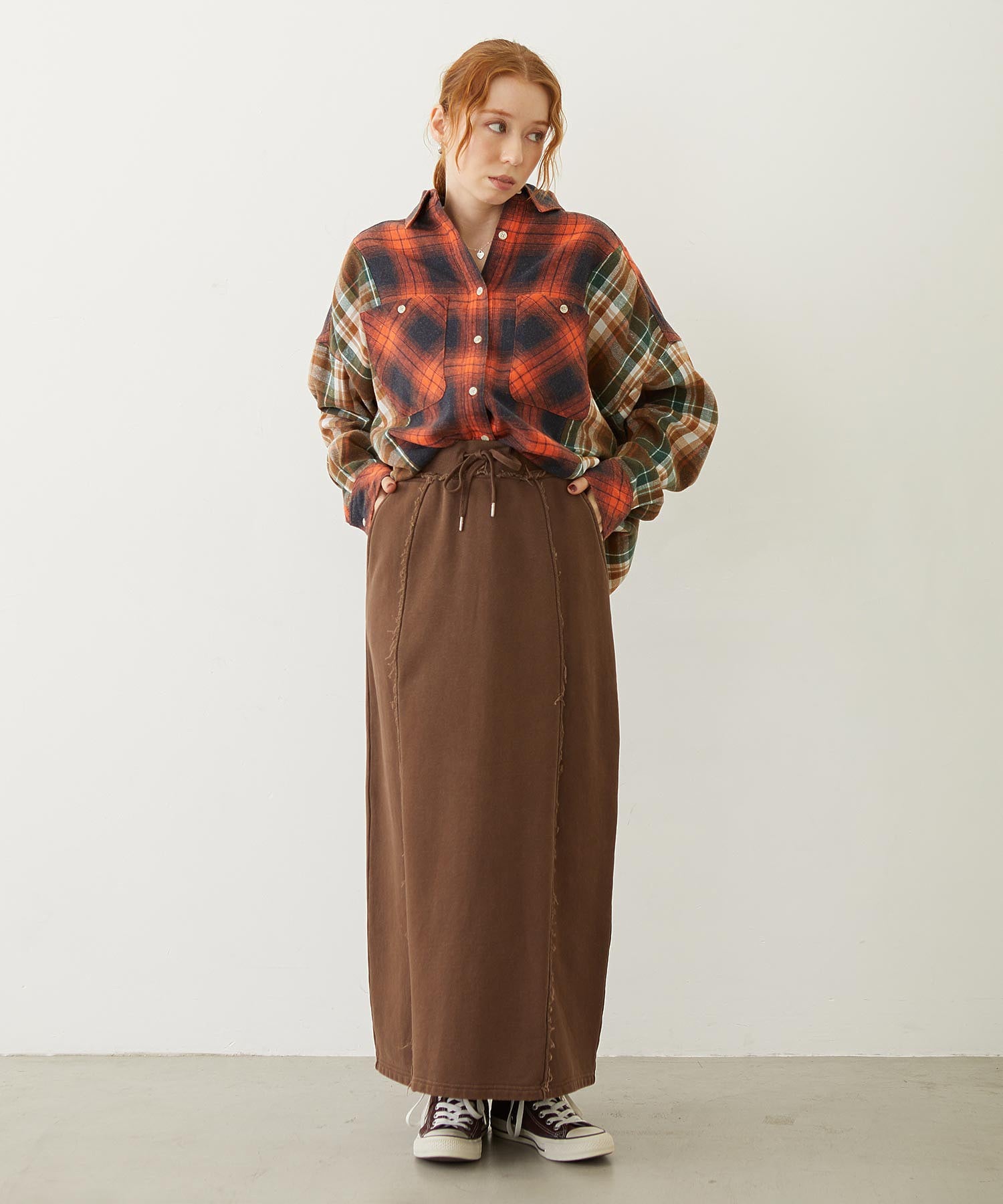 WASHED PANEL SHIRT