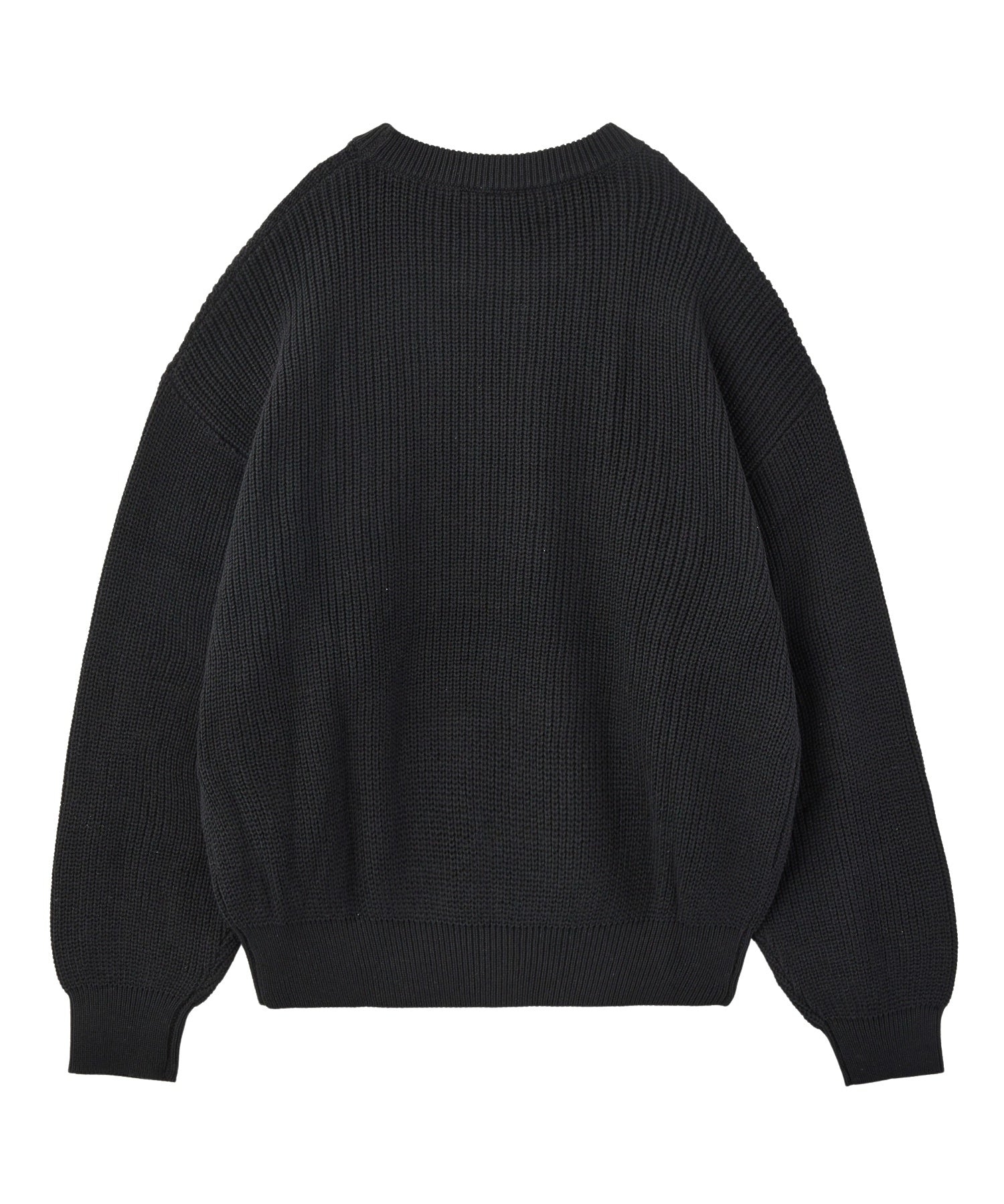 HEART SPRAY LOGO KNIT TOP