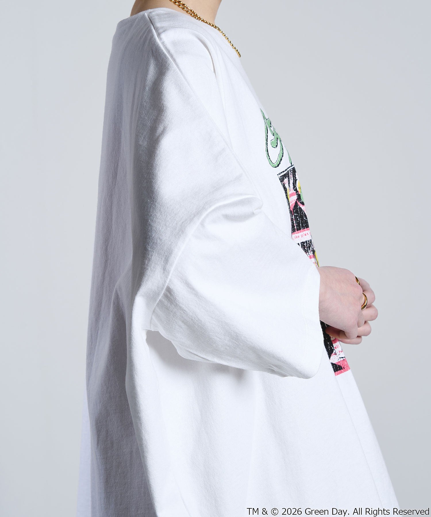 【ROSE BUD別注】GOOD ROCK SPEED/GREENDAY TSHIRT