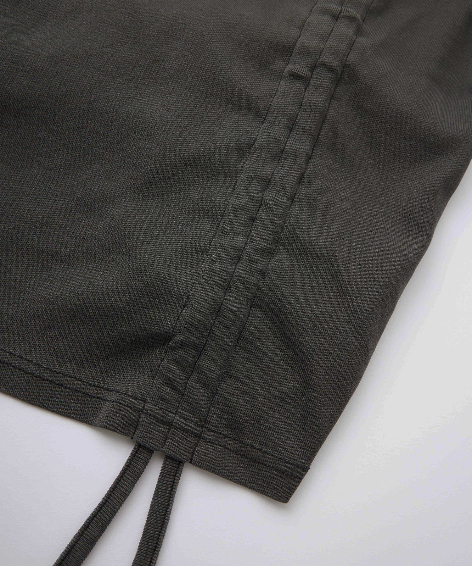 FADED DRAWSTRING L/S TOP