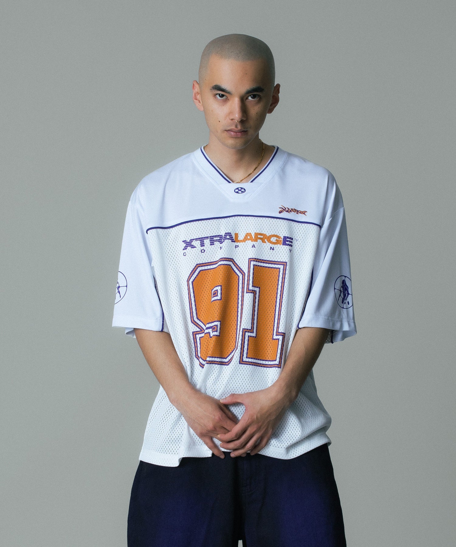 MODEL 身長172cm / 着用サイズ：Lサイズ