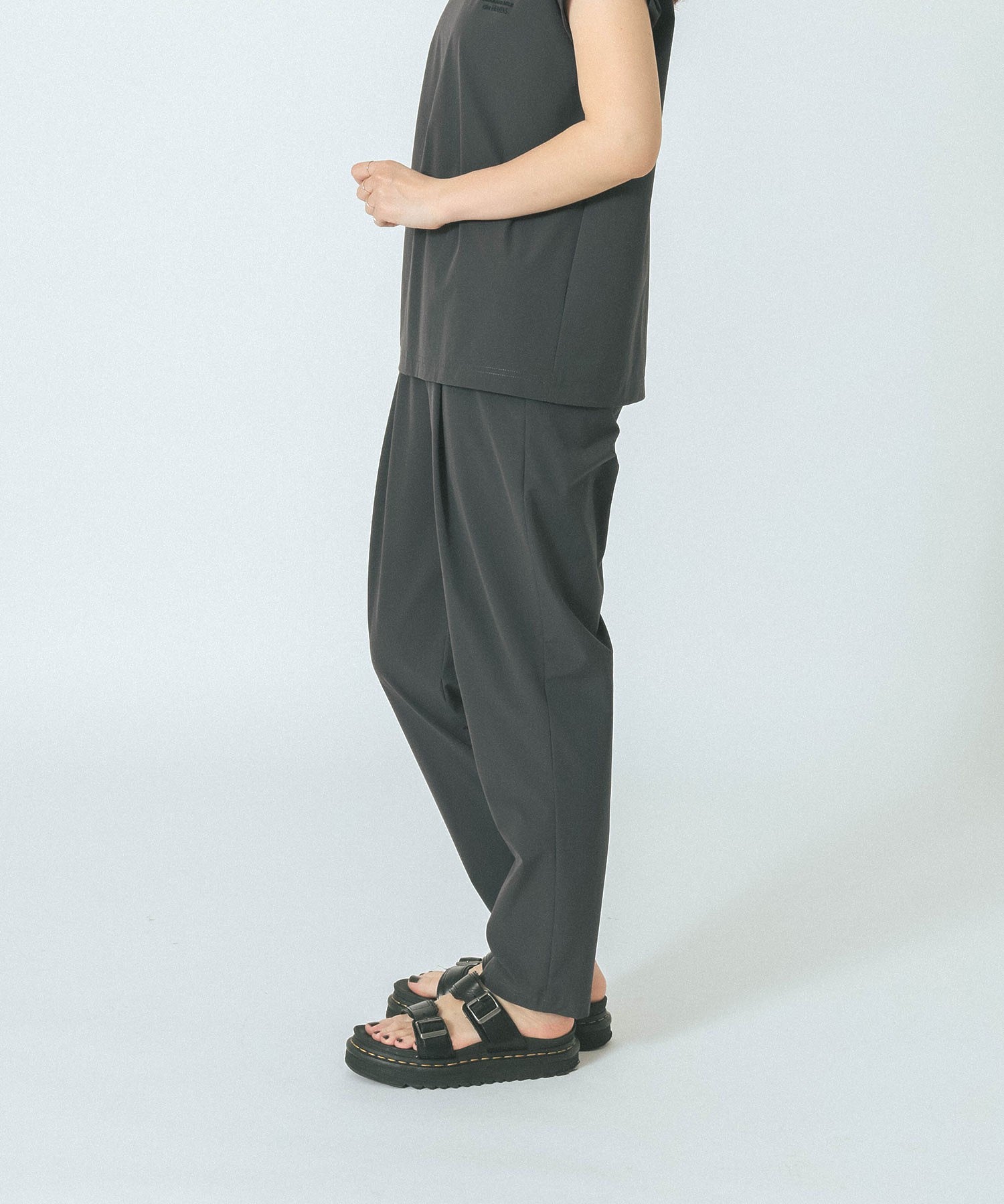 【WEB限定】THOUSAND MILExGENE HEAVENS/FRENCH SLEEVE TOP & TAPERED PANTS SET UP