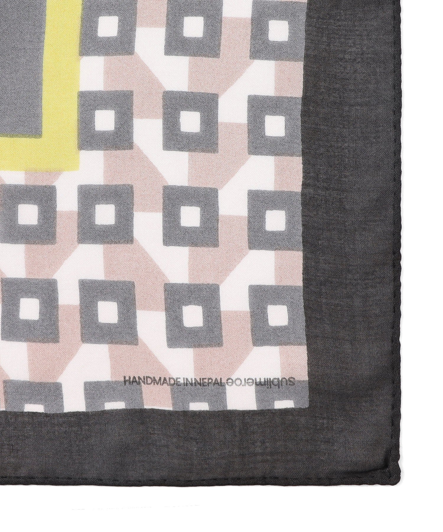 SUBLIME/PATTERN BIG SCARF
