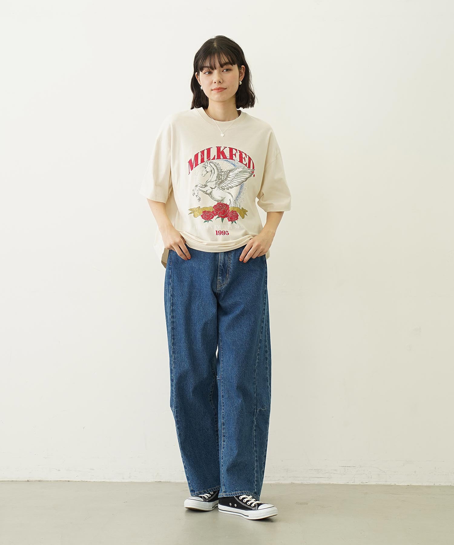 PEGASUS VINTAGE STYLE WIDE S/S TEE