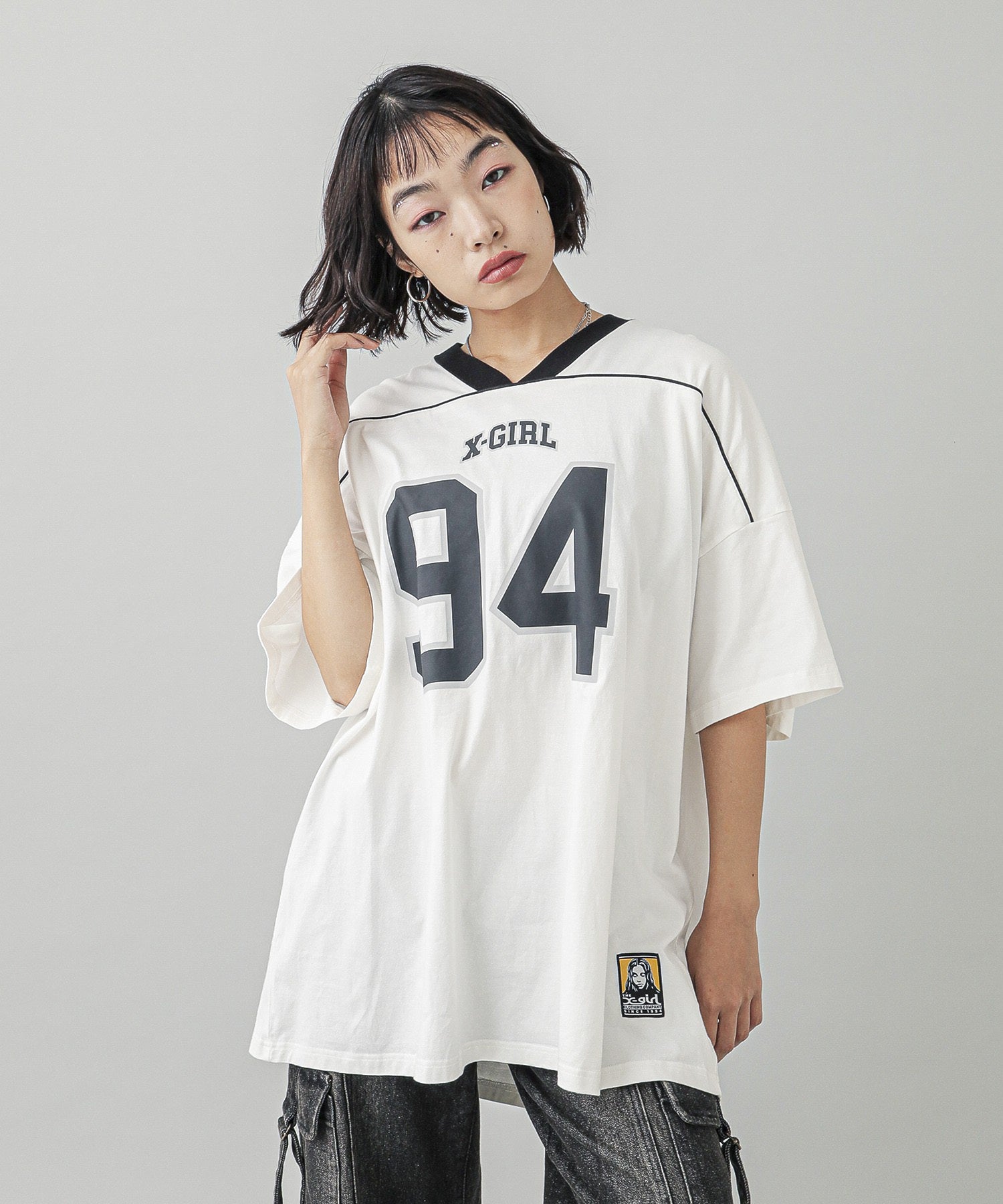 NUMBERING S/S BIG TEE DRESS