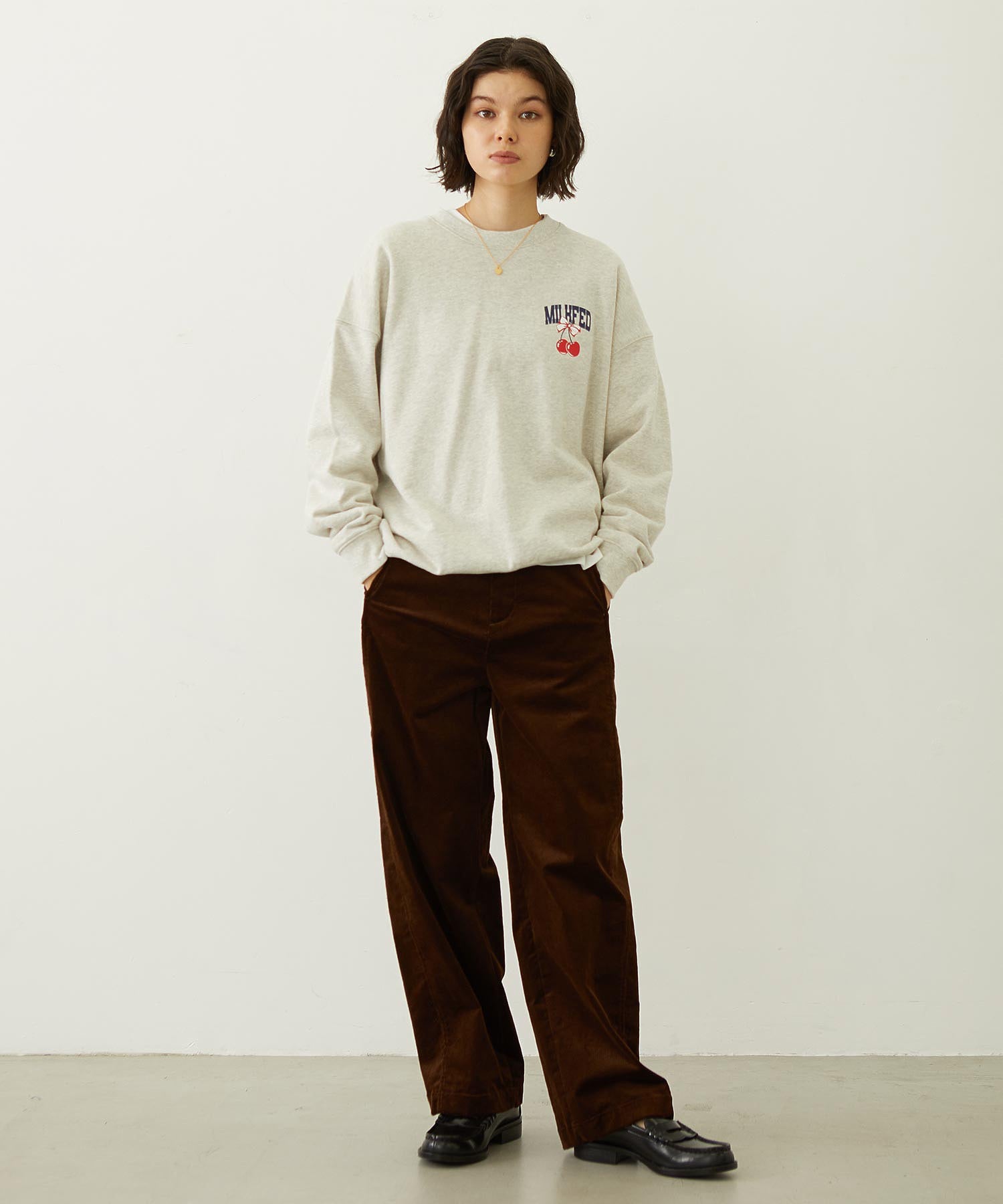 WORK STYLE CORDUROY PANTS