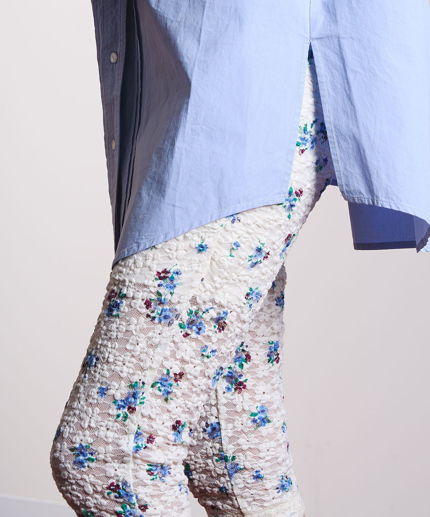 CREOLME/FLORAL LACE LEGGINGS