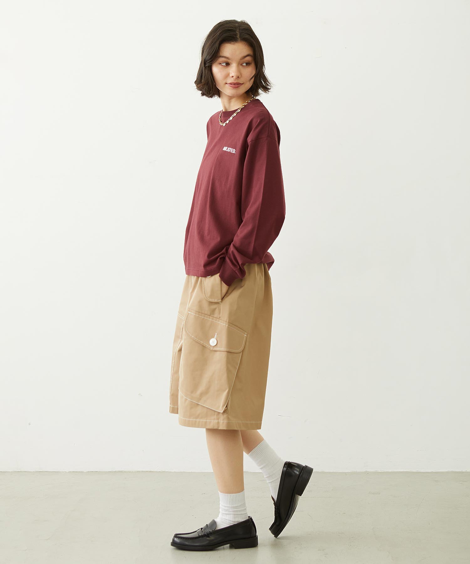 STENCIL ARCH LOGO L/S TEE