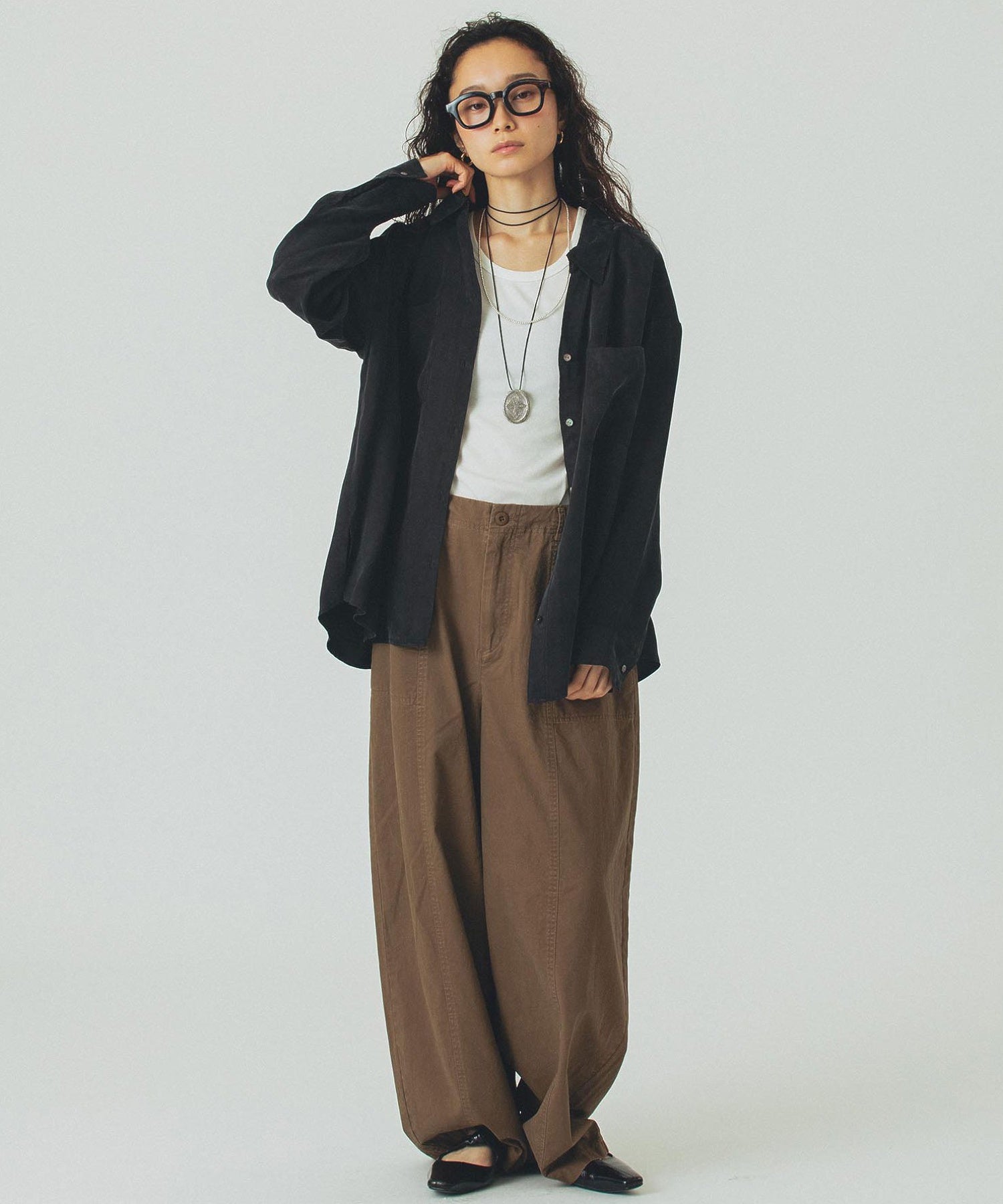 model:161cm 着用サイズ:ONE SIZE