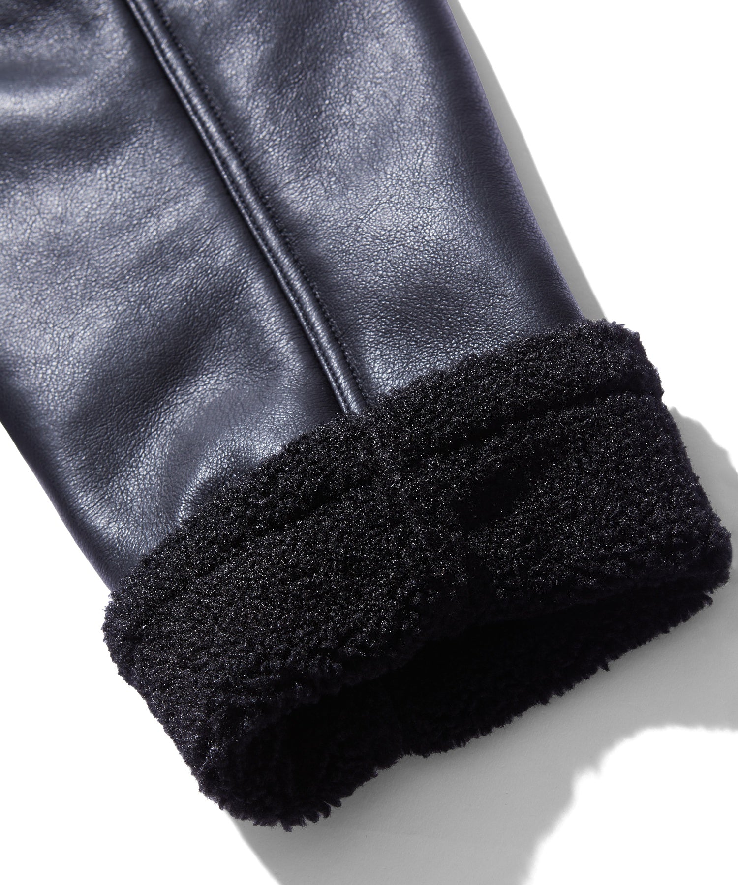 FAUX MOUTON JACKET