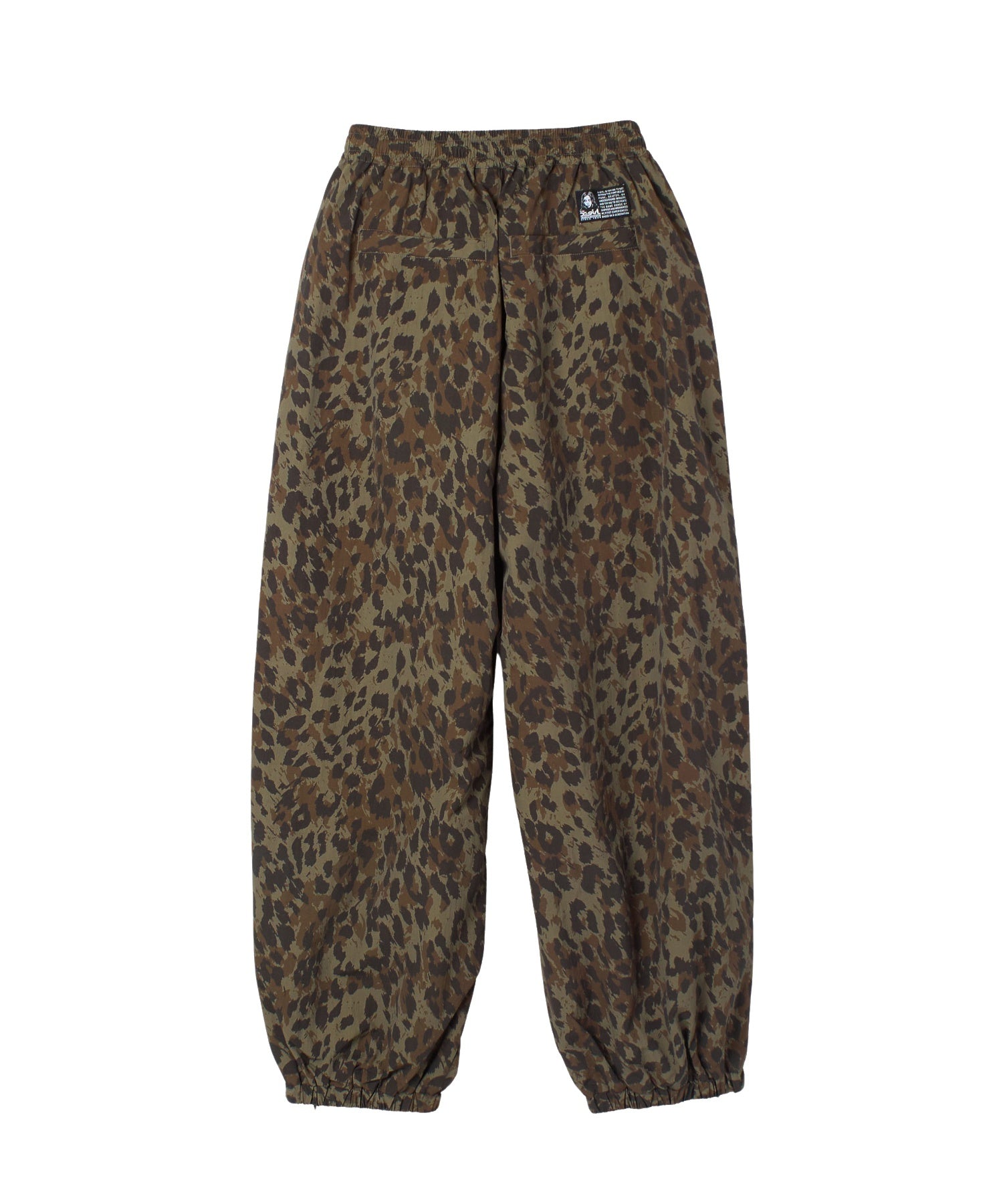 FACE LABEL LOOSE FIT TRAINING PANTS