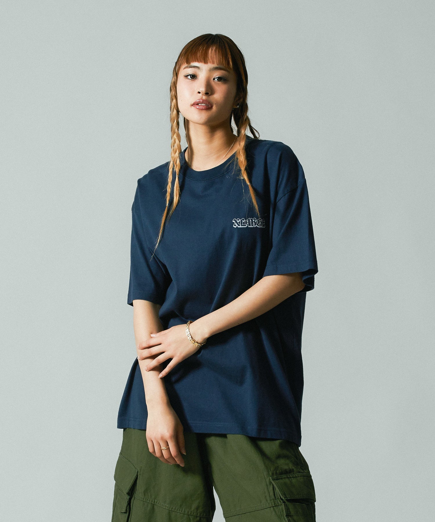 MODEL 身長165cm / 着用サイズ：Lサイズ