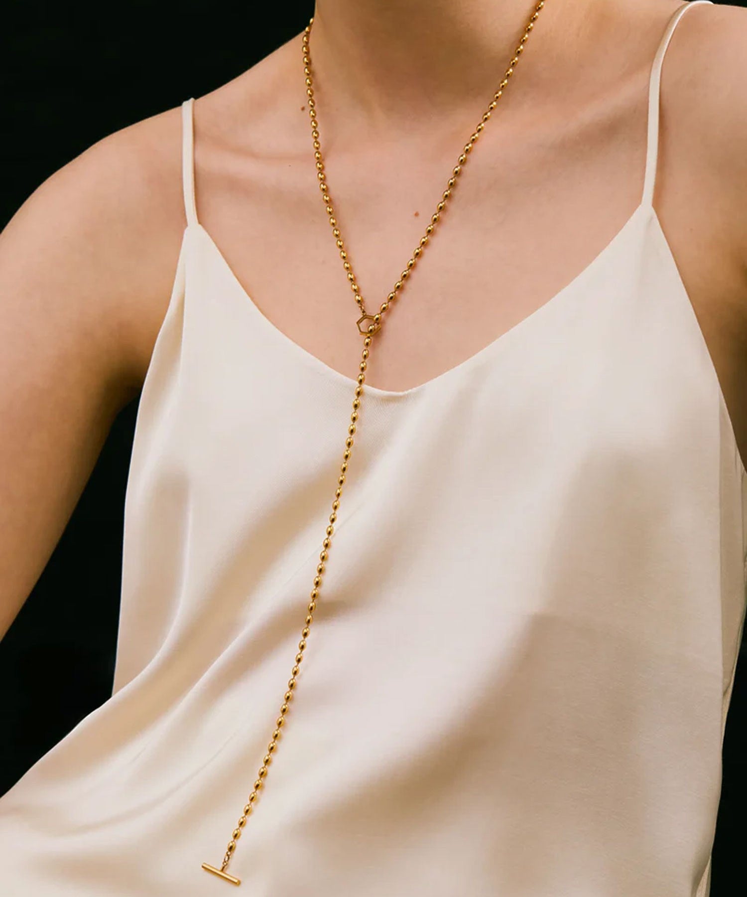 SOAC/Drop Chain Long Necklace