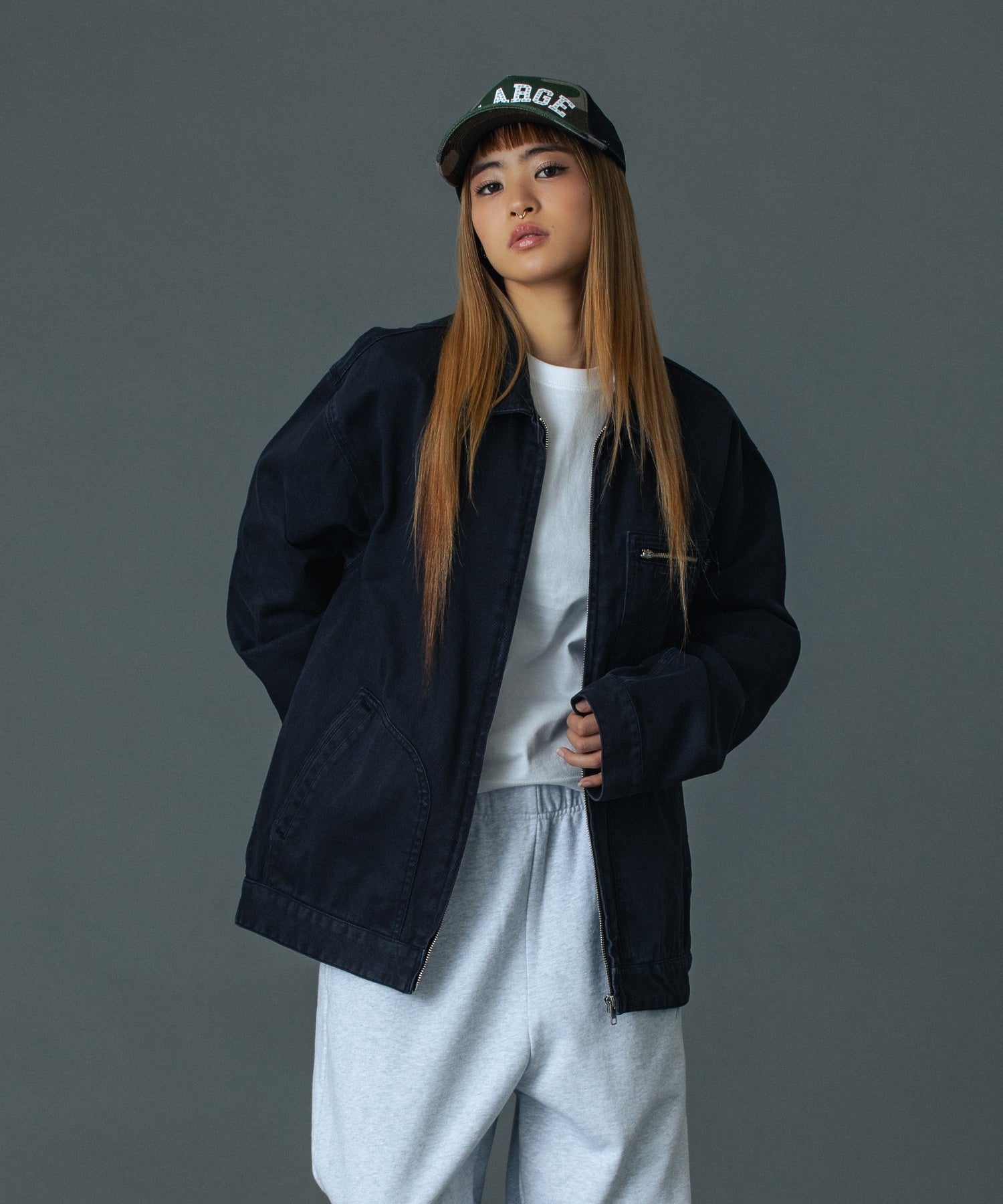 MODEL 身長165cm/ 着用サイズ：Lサイズ