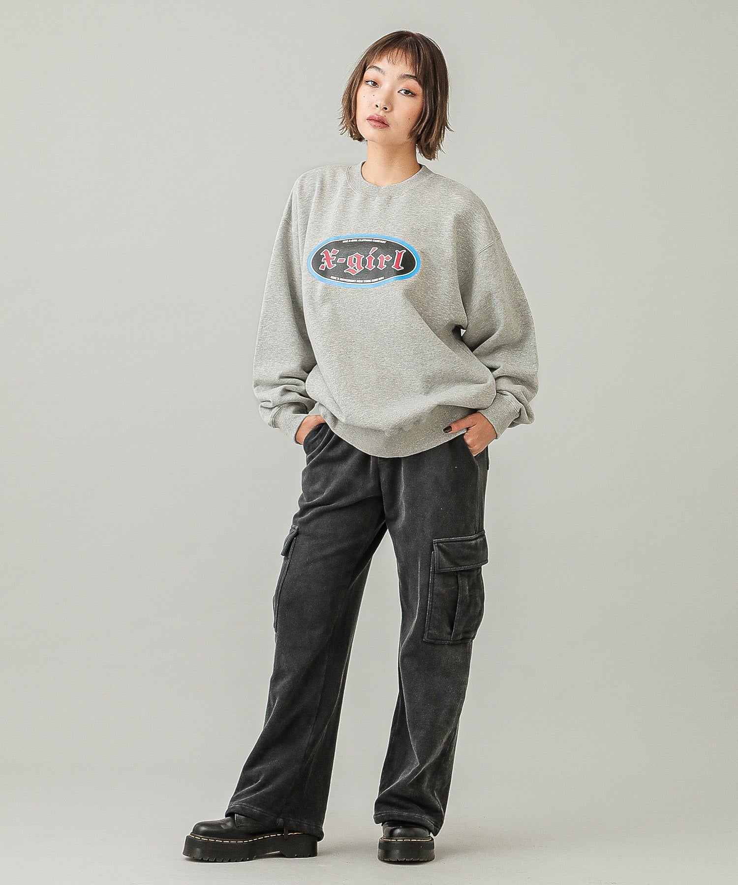 CLASSIC OVAL LOGO SWEAT TOP