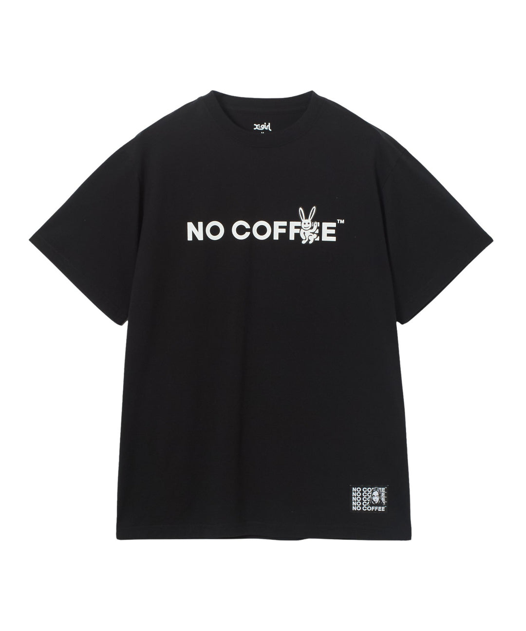 X-girl x NO COFFEE S/S TEE