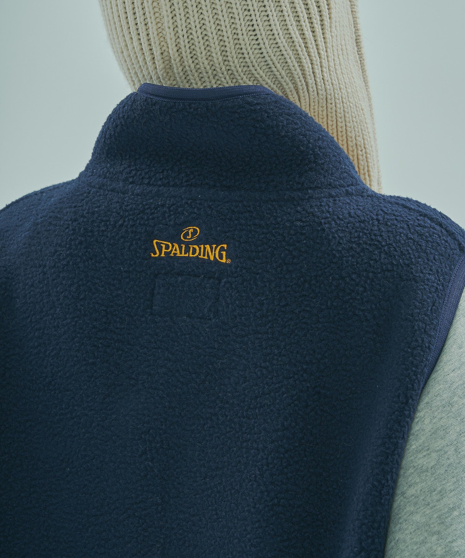 SPALDING x ROSE BUD FLEECE VEST