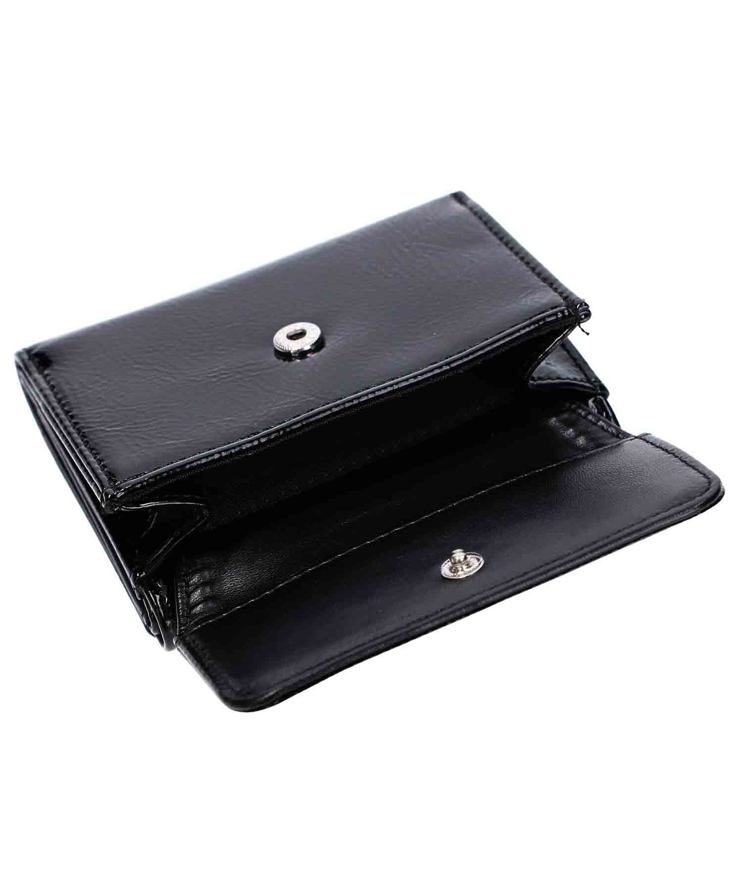 FAUX PATENT LEATHER MINI WALLET X-girl