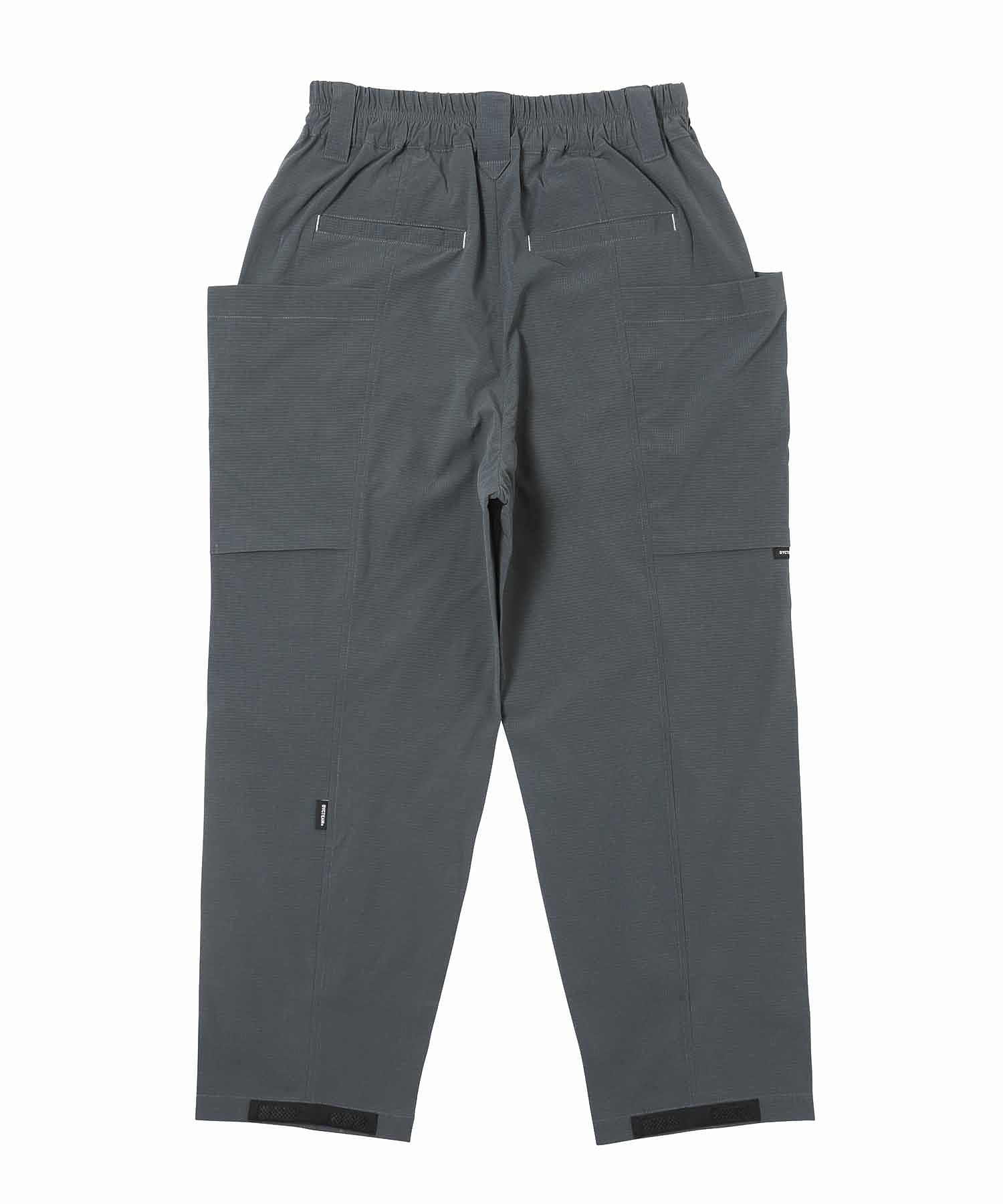 DYCTEAM /ディーワイシーチーム/ See-through LF tapered pants DLP-B-2205-GY