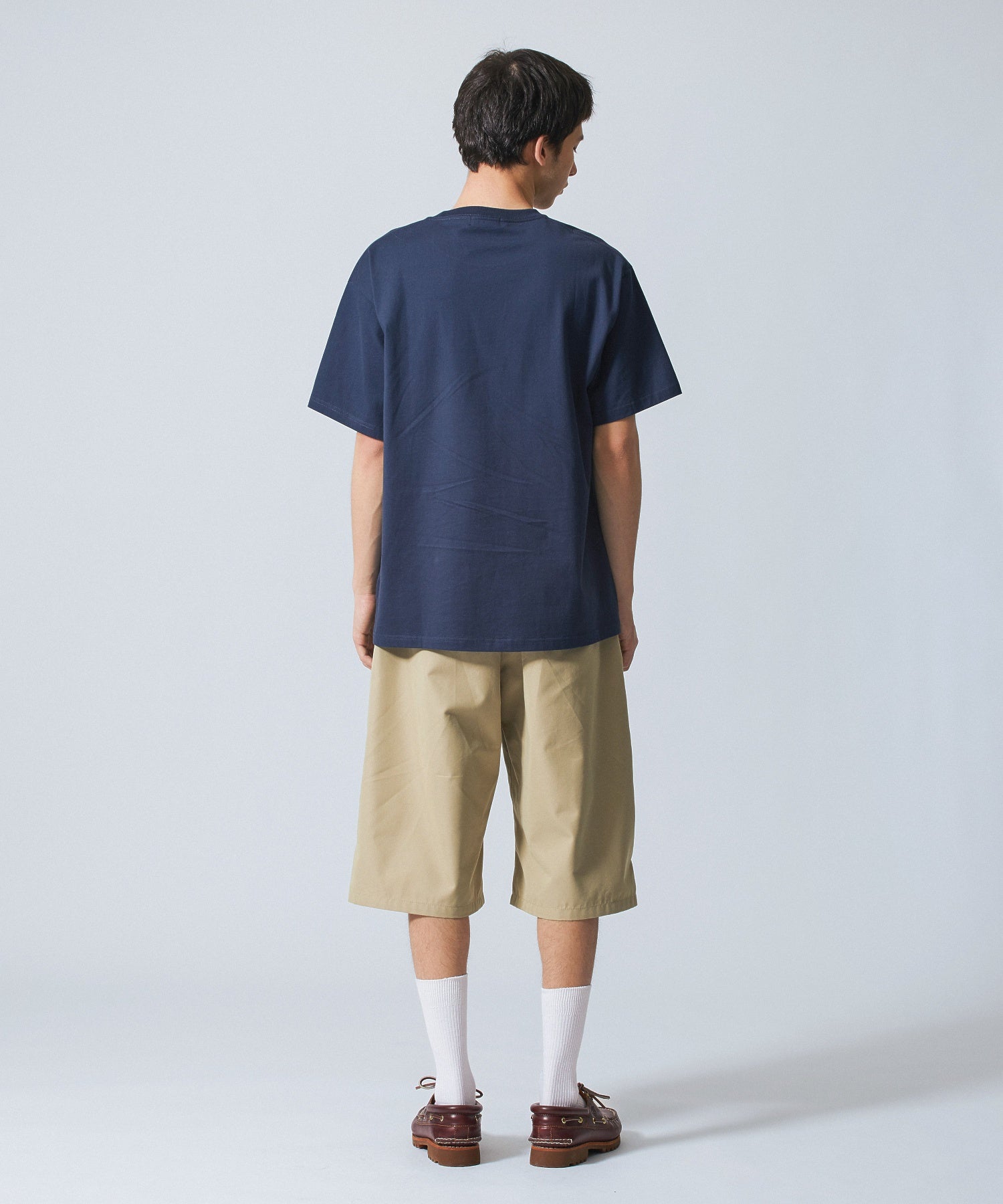 SHORT BAGGY CHINO PANTS