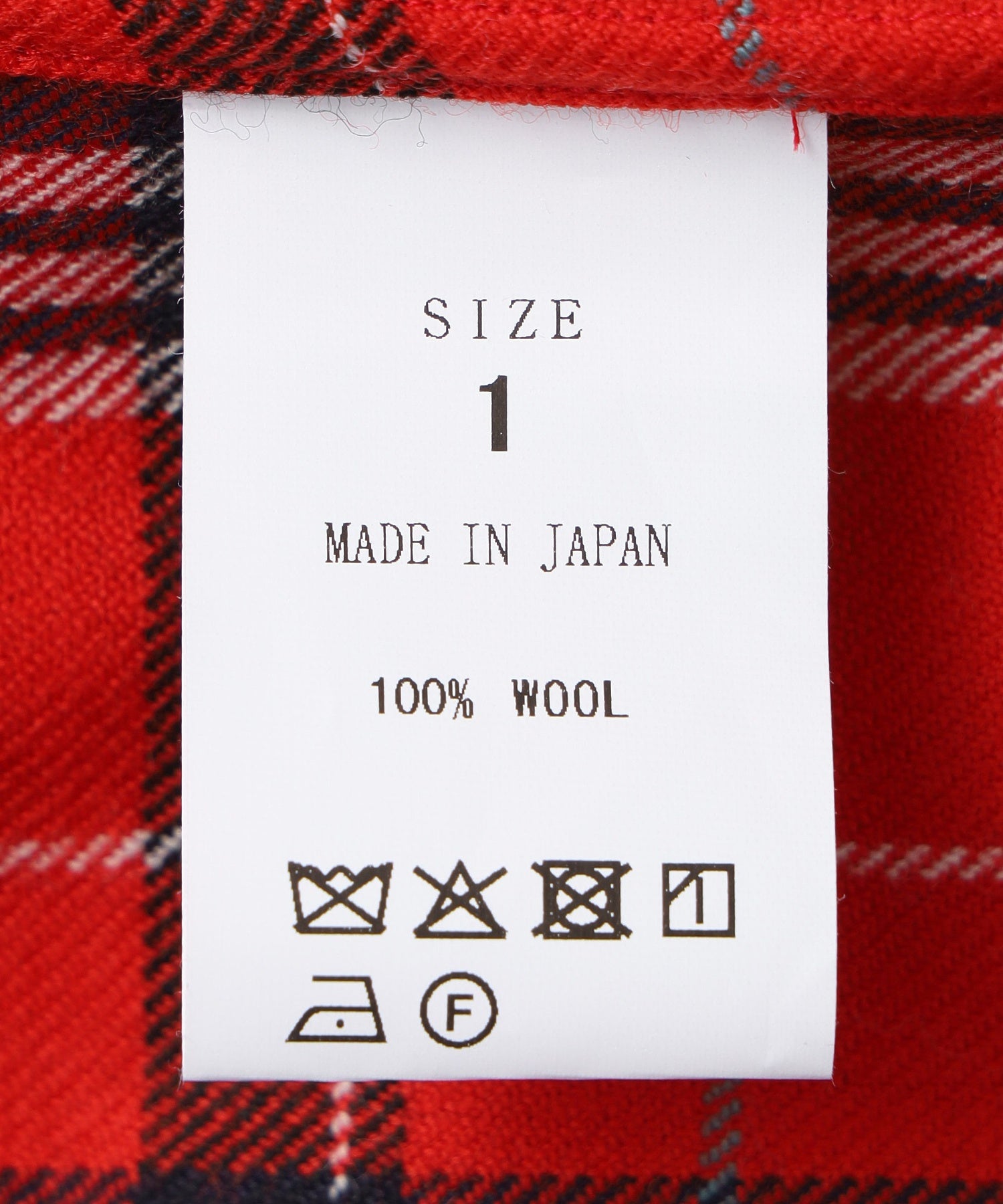 SEMOH/セモー/Eastern Western Shirt Wool Check 30-1-05
