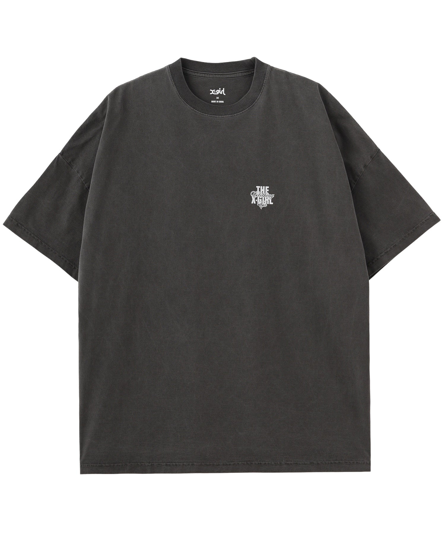 FADED MIX FONT LOGO S/S BIG TEE DRESS