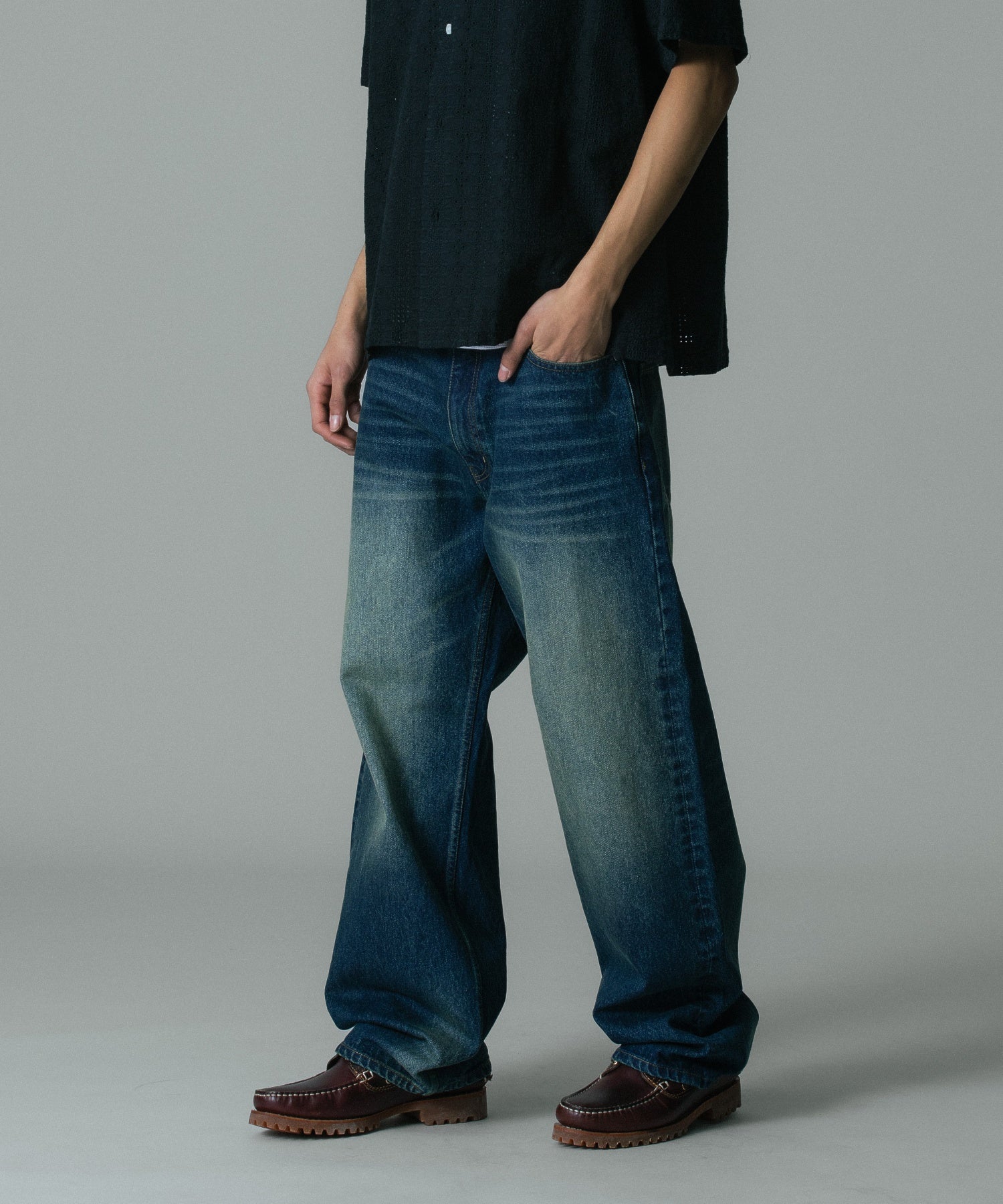 MODEL 身長183cm / 着用サイズ：34inch