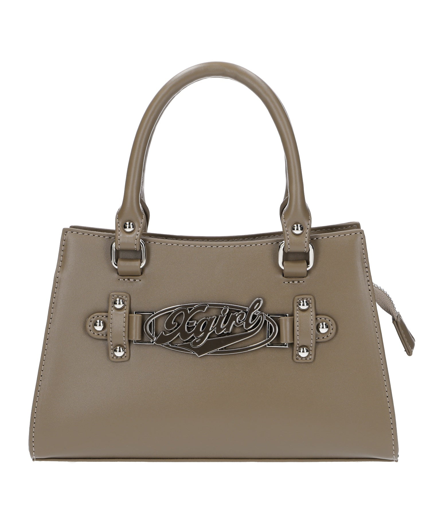 OVAL LOGO BUCKLE 2WAY SHOULDER BAG