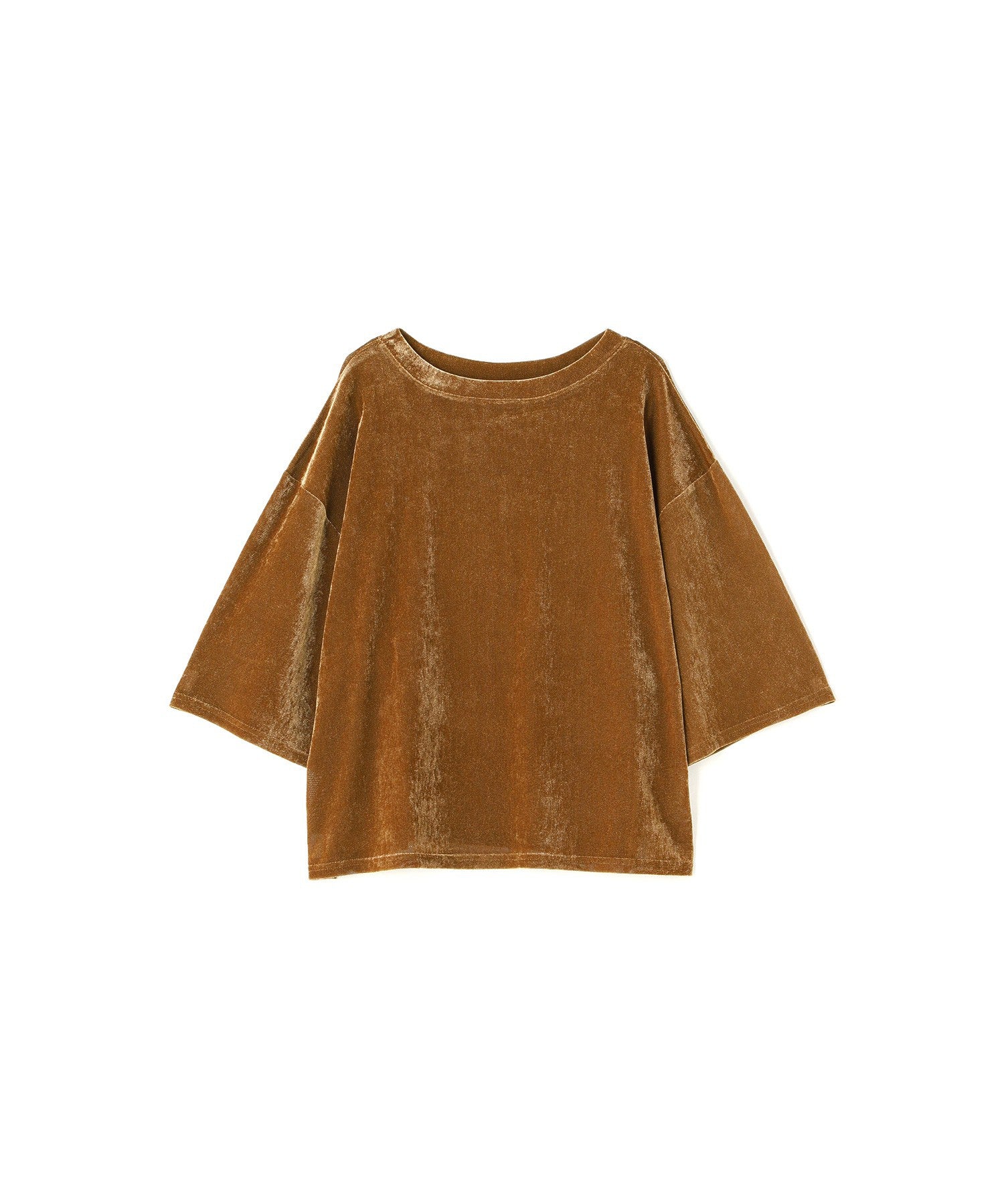 CHIGNON/ベロアメッシュTシャツ