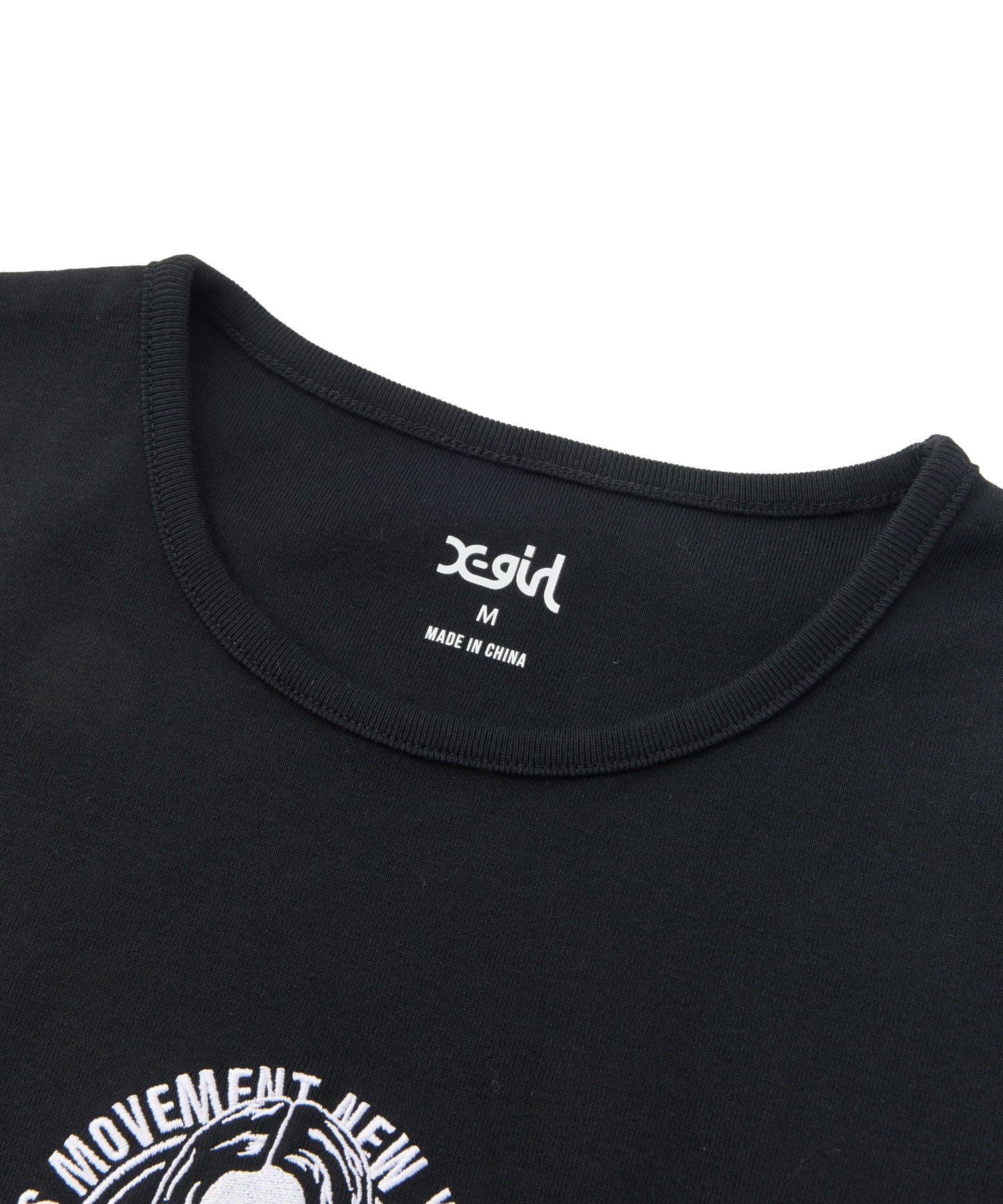 FACE AND LOGO PATCH S/S BABY TEE