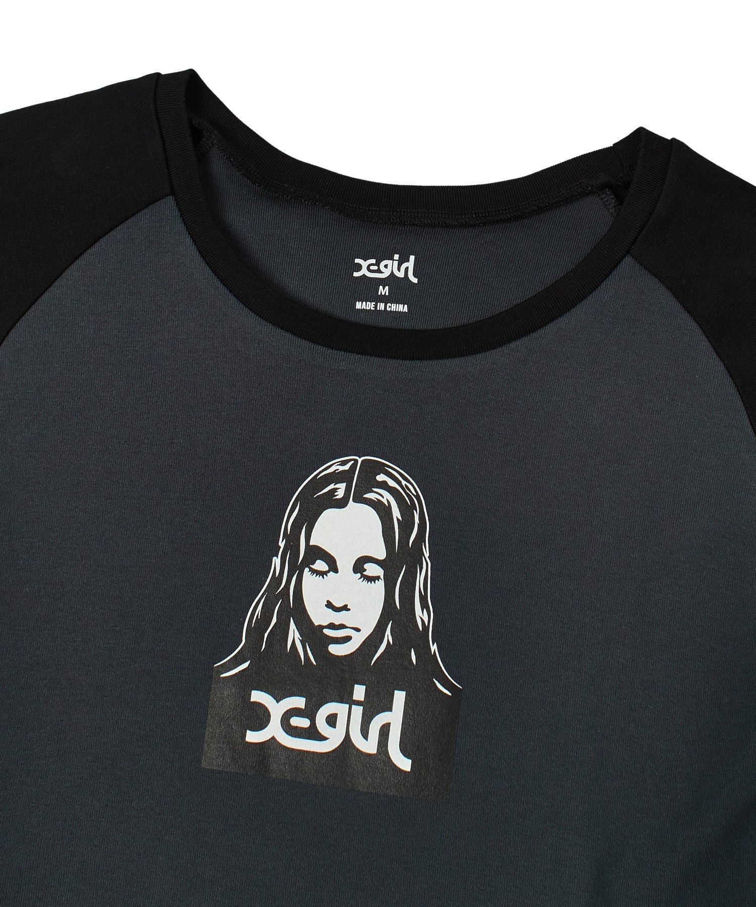 FACE RAGLAN S/S BABY TEE