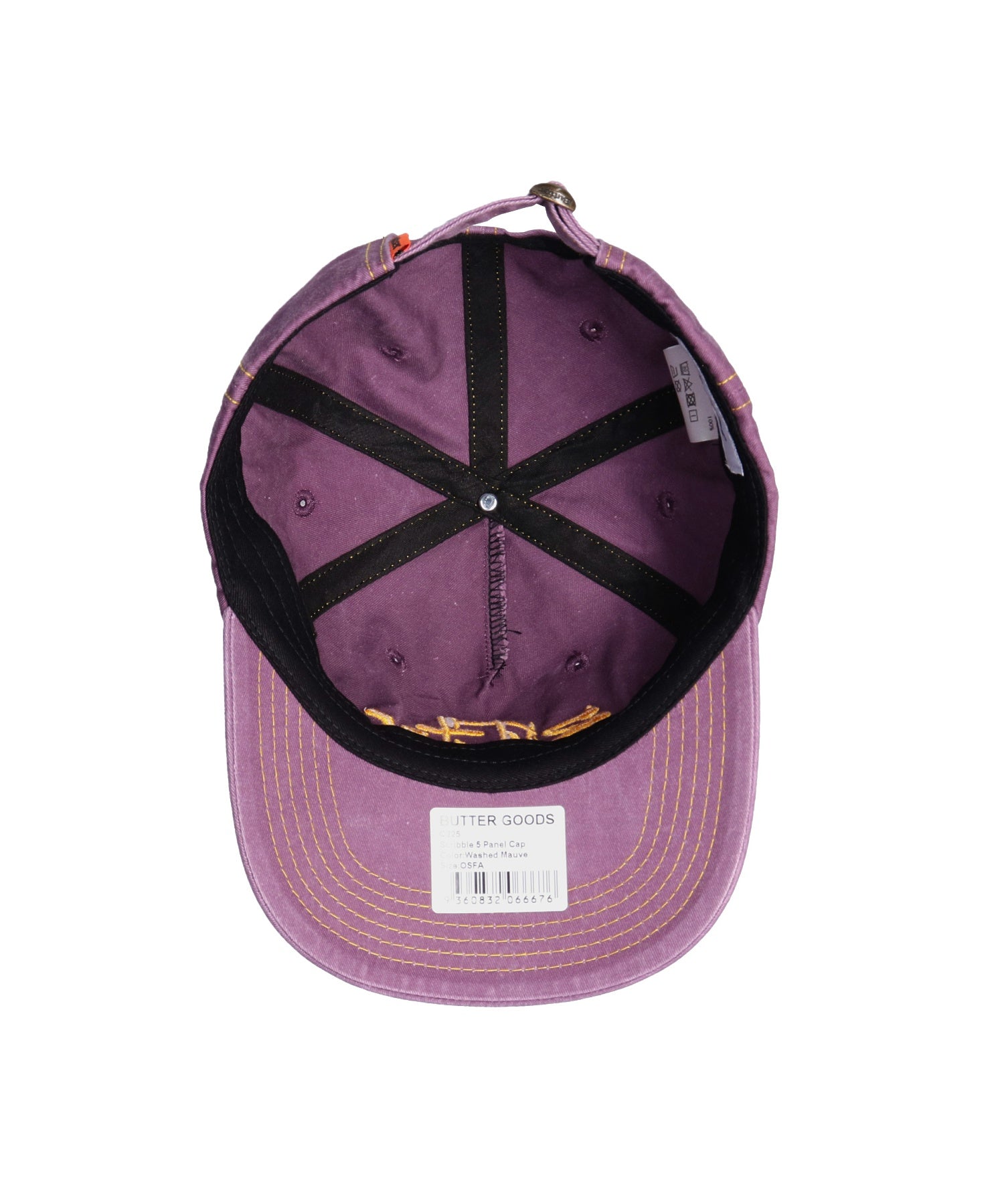 BUTTER/バター/Scribble 5 Panel Cap