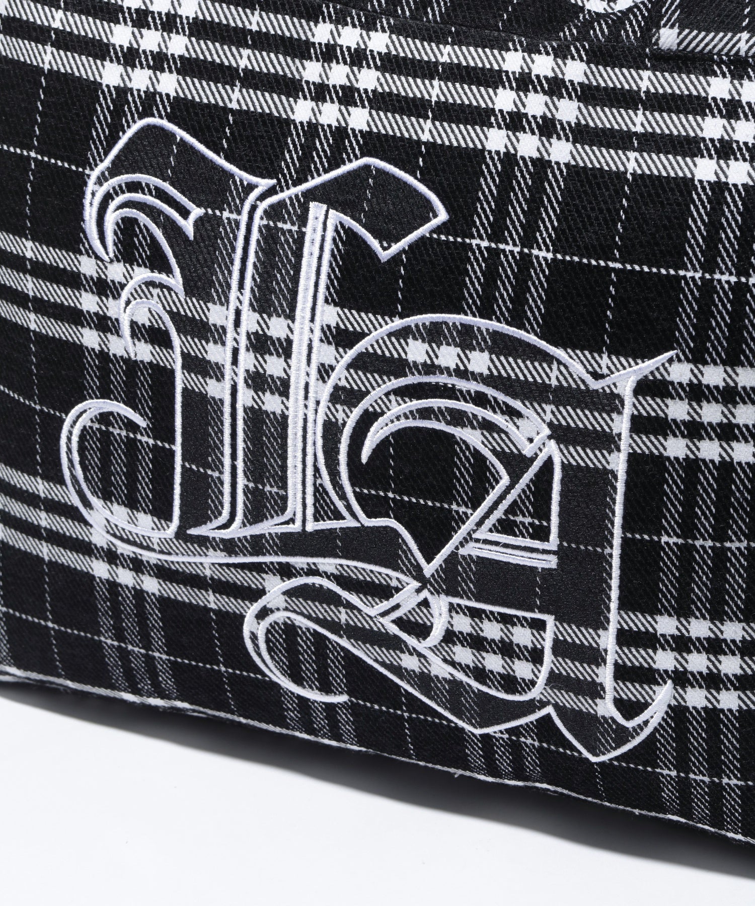 PLAID TOTE BAG