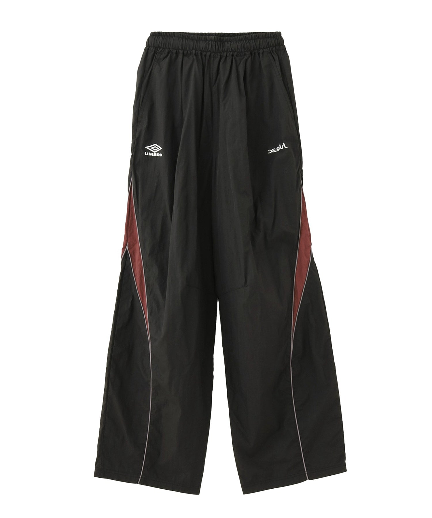 X-girl x UMBRO WIDE LEG TRACK PANTS