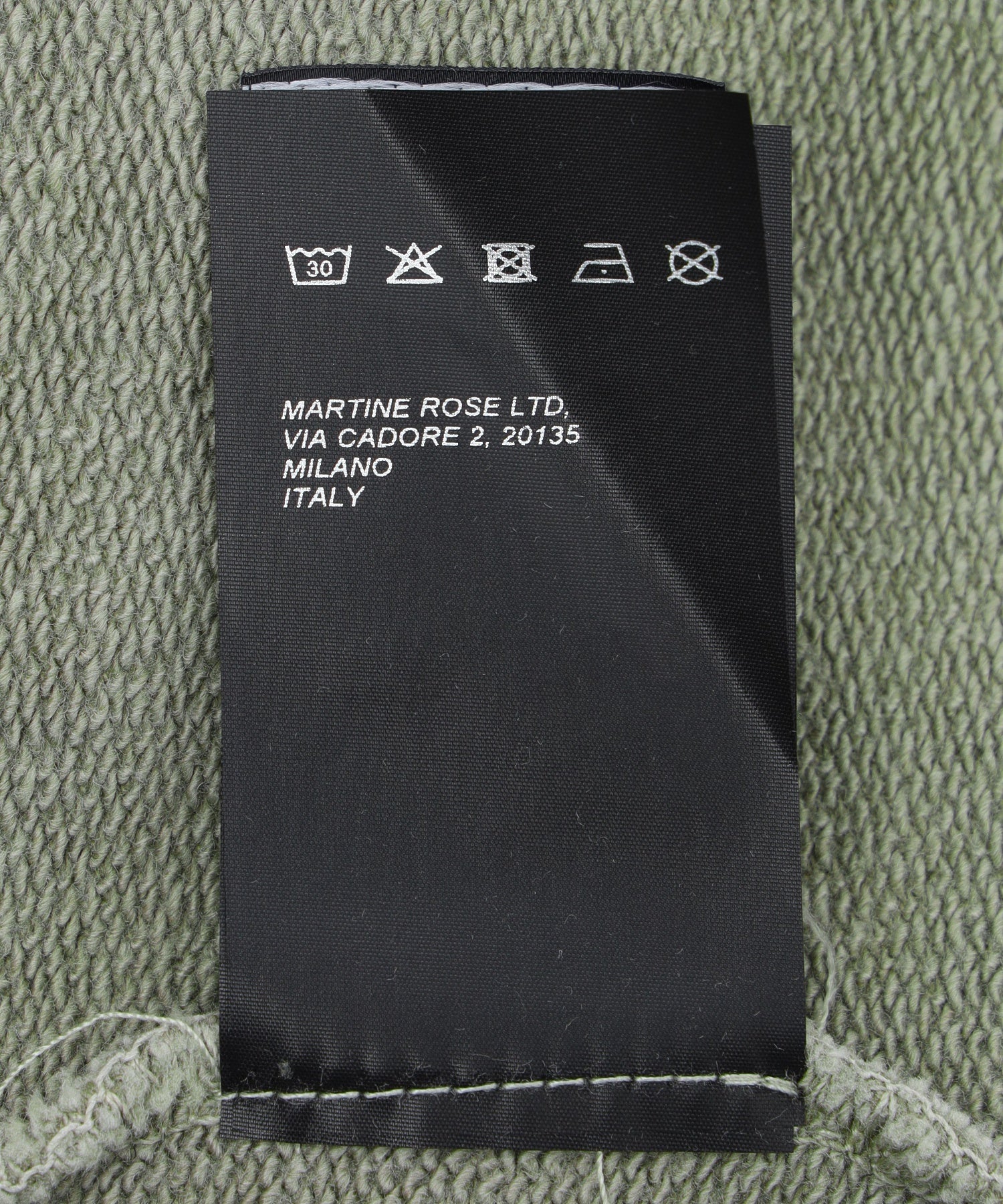MARTINE ROSE/マーティン ローズ/SWEAT SHORT 631JS02421