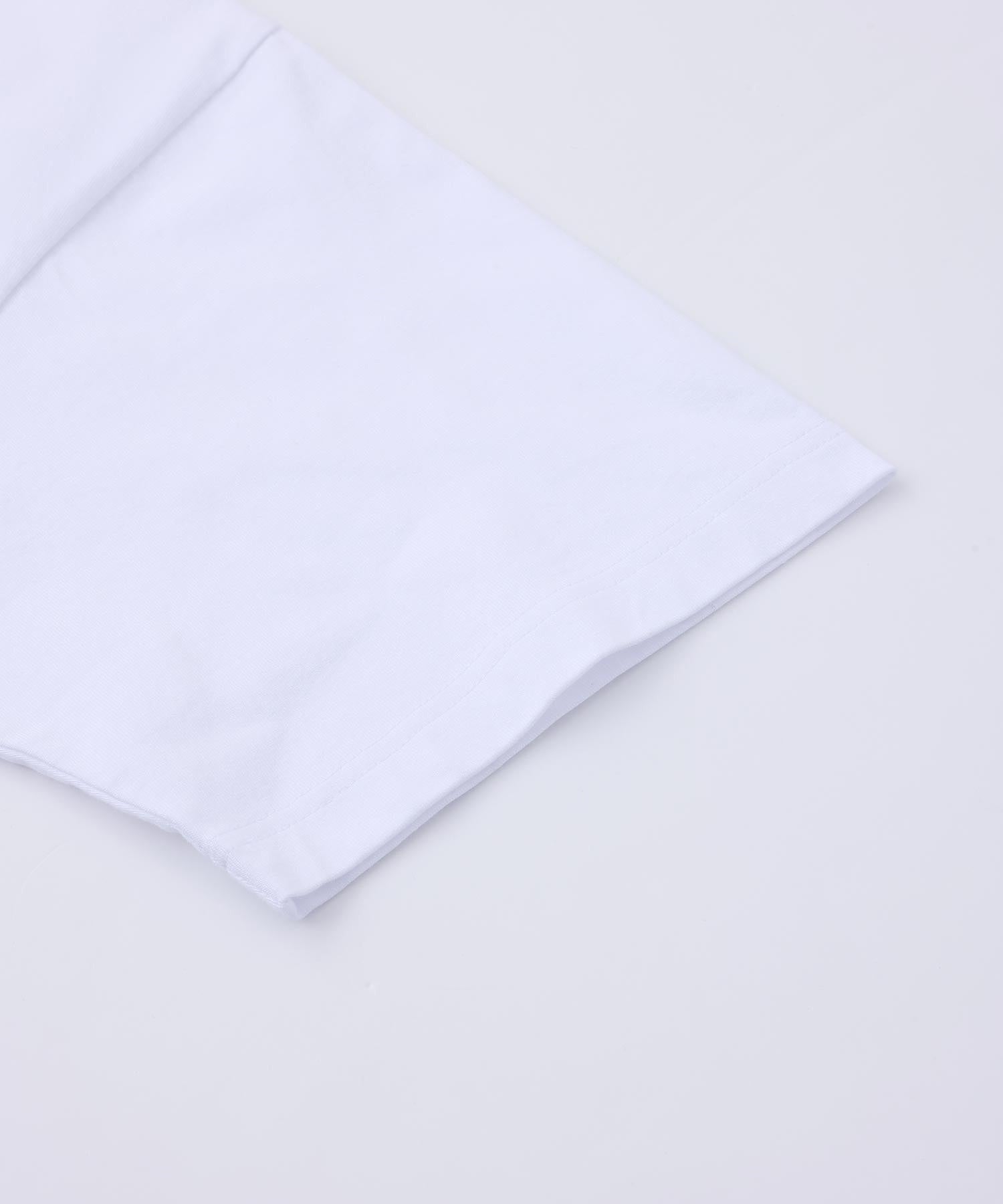 SILASxCOOP CHECKERED FLAG PRINT WIDE S/S TEE