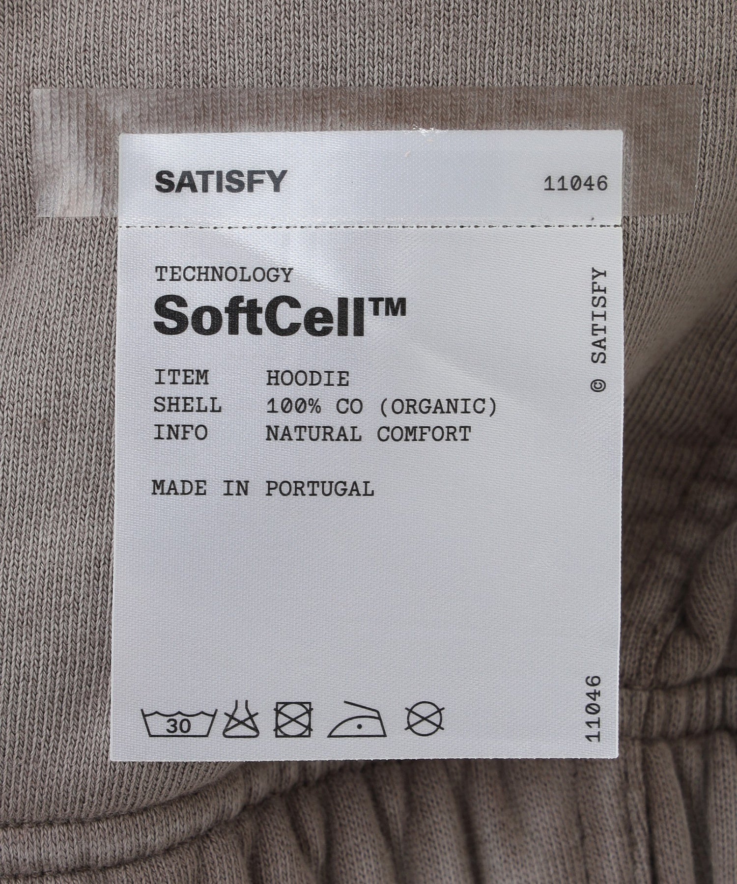 SATISFY/サティスファイ/SoffttCellll Hoodiie 11046