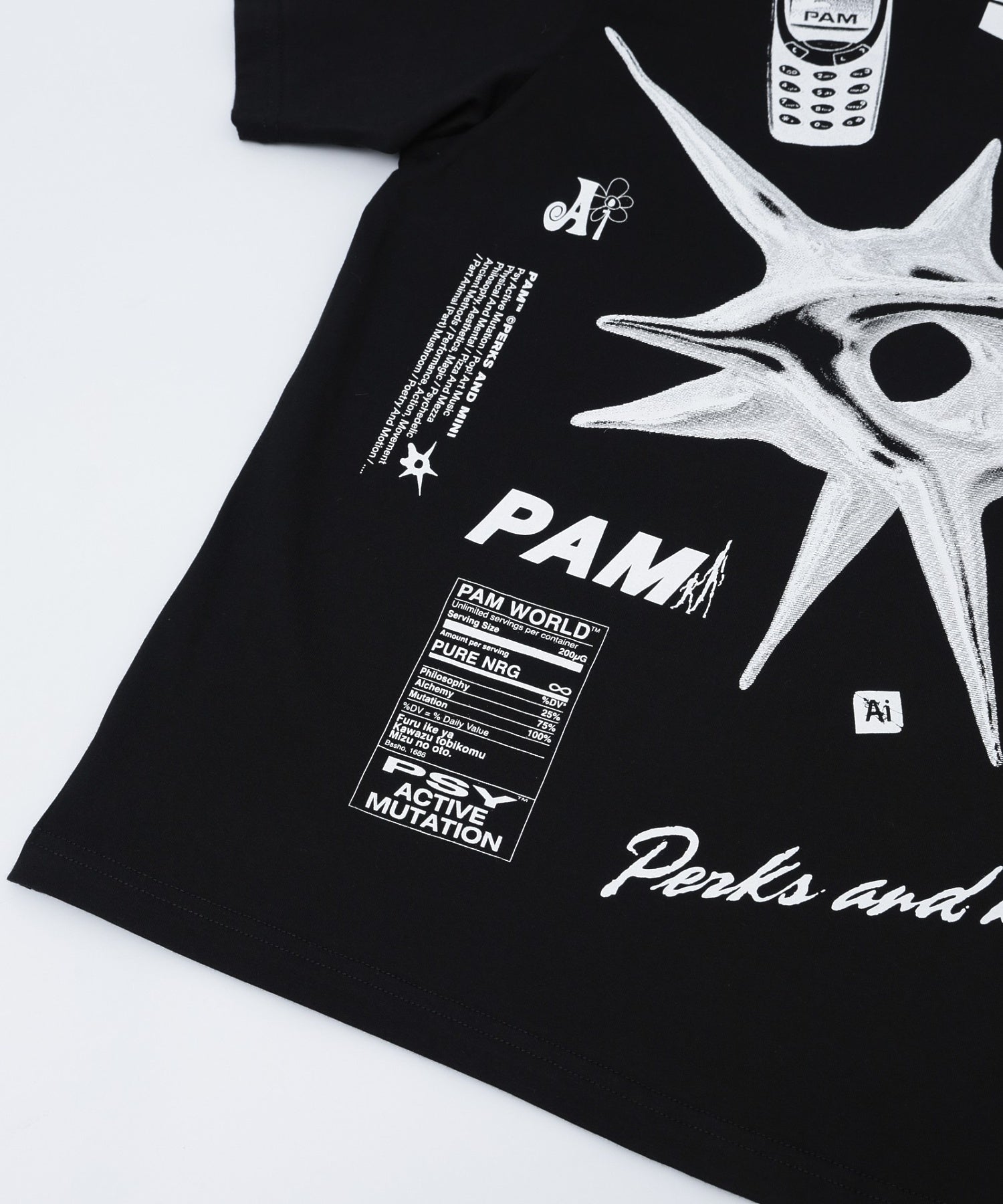 PERKS AND MINI/パークスアンドミニ/SS TEE - MONTAGE 1601-C