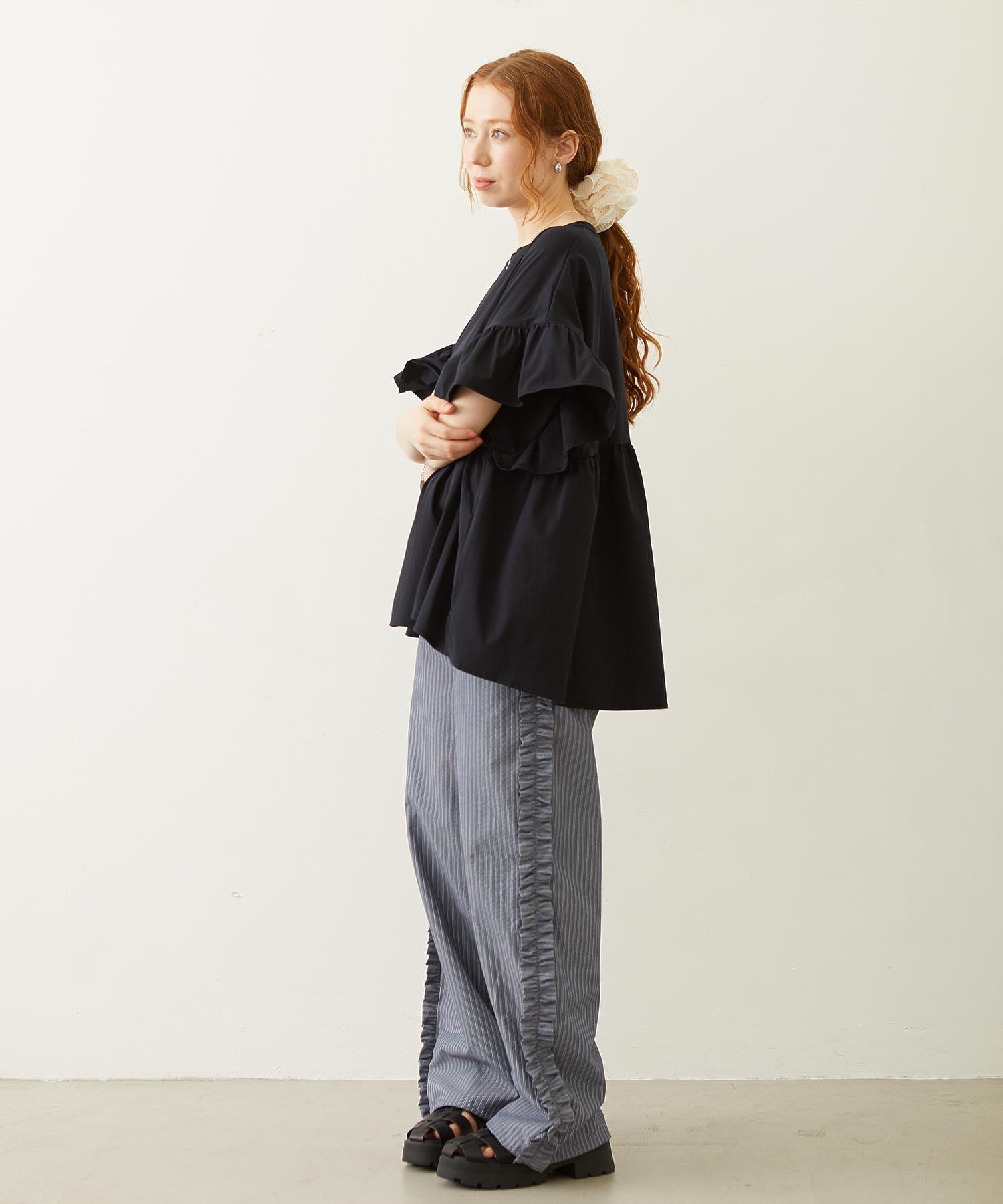 ICING LOGO RUFFLE TUNIC