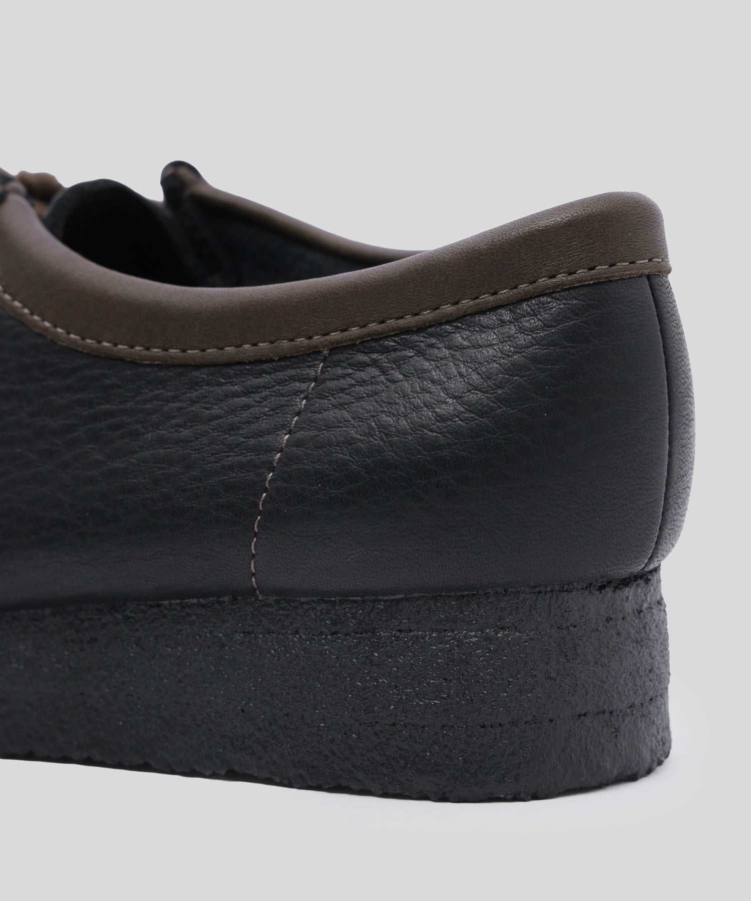 CLARKS/クラークス/Wallabee. Black Combi 26328520