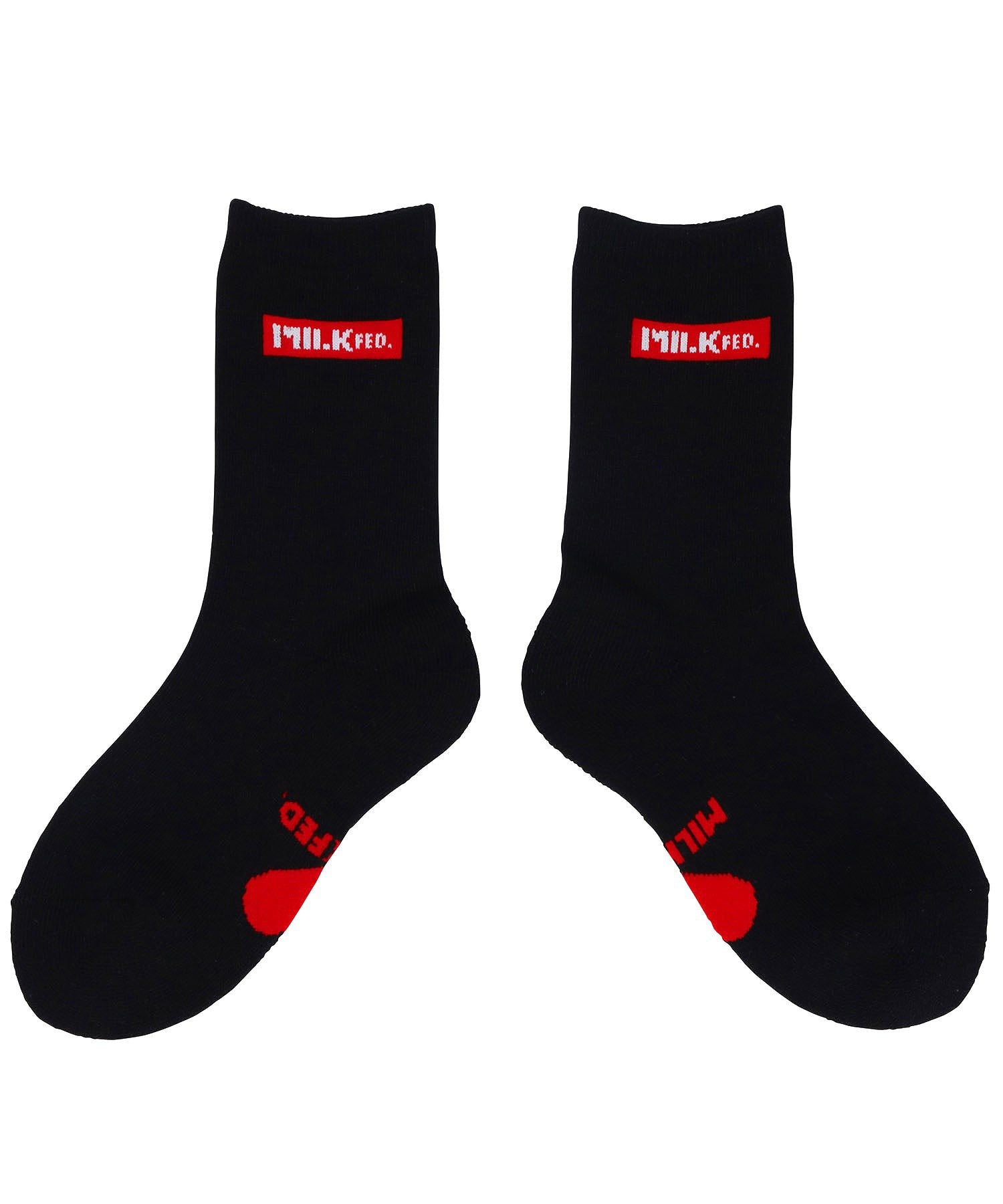 BAR AND HEART SOCKS SET MILKFED.