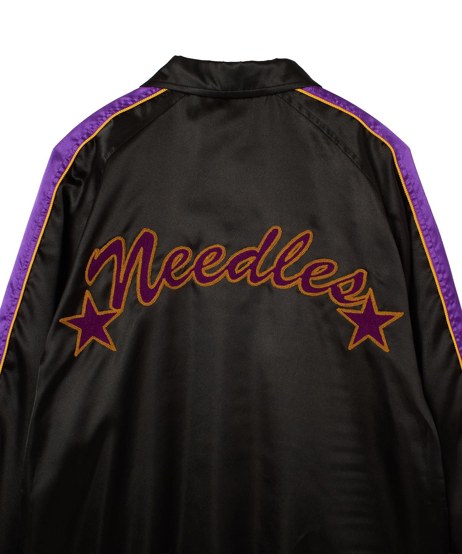 NEEDLES/STADIUM JACKET - POLY SATEEN
