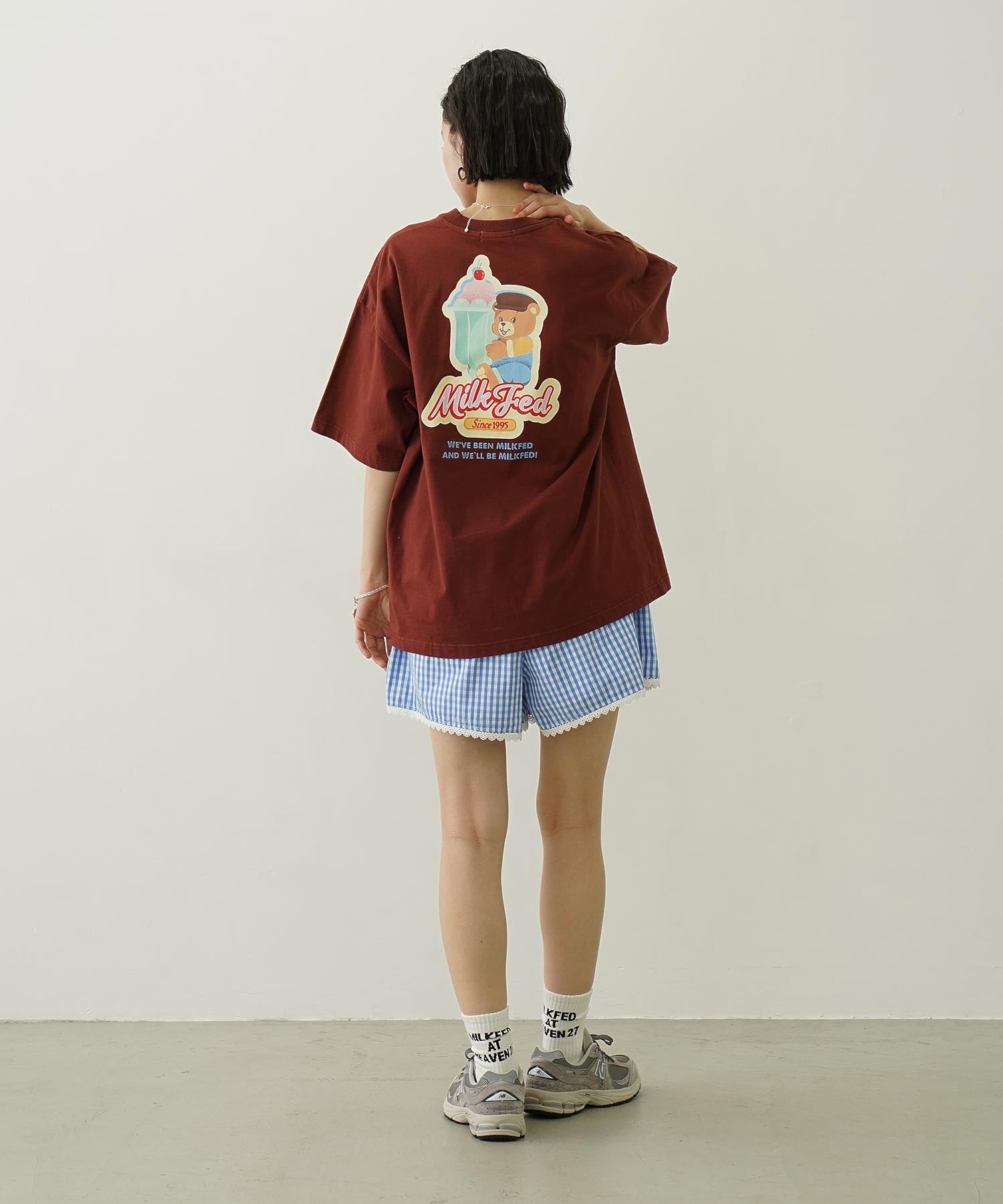 BEAR AND PARFAIT WIDE S/S TEE