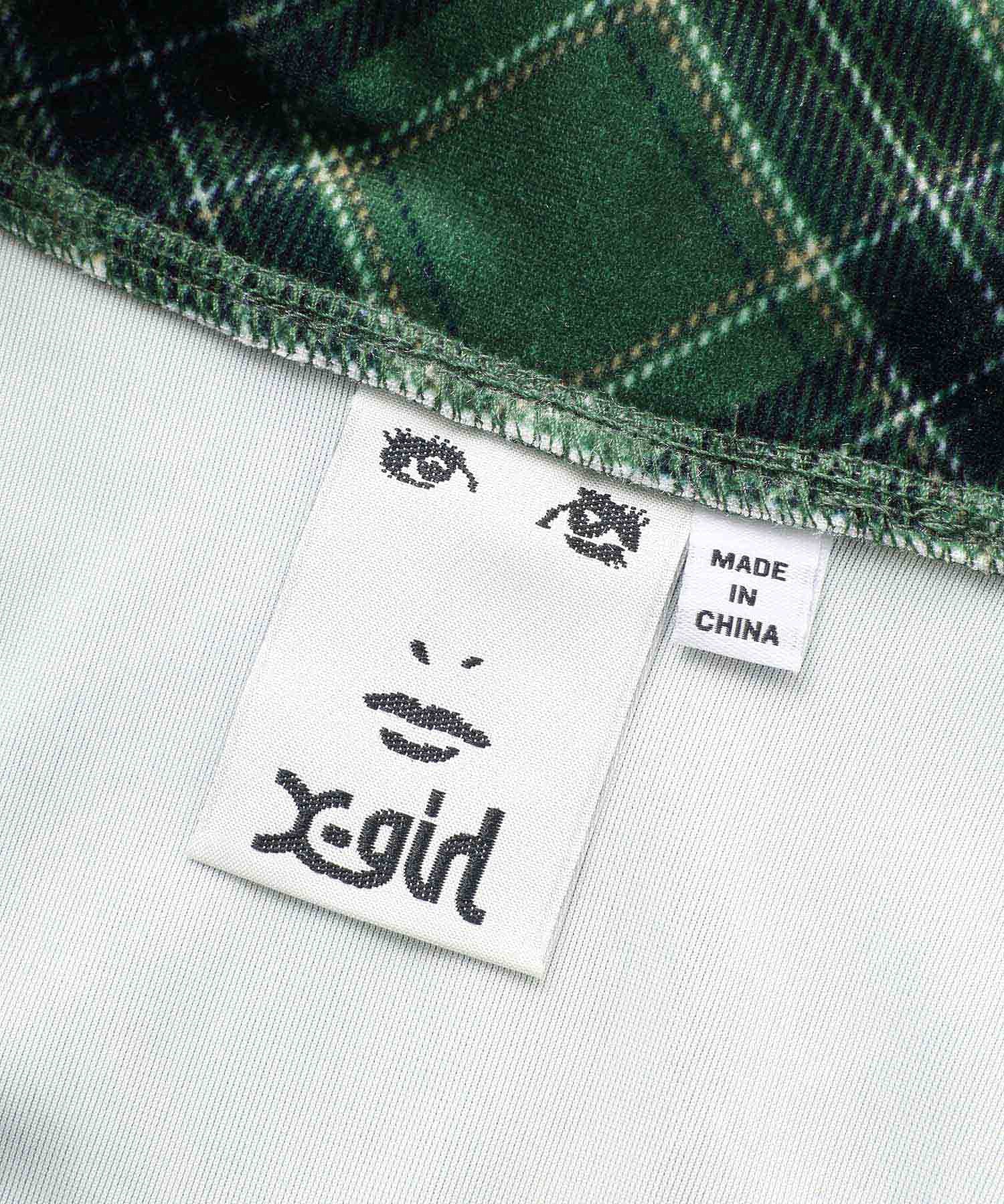 TARTAN PLAID ANORAK SHIRT X-girl