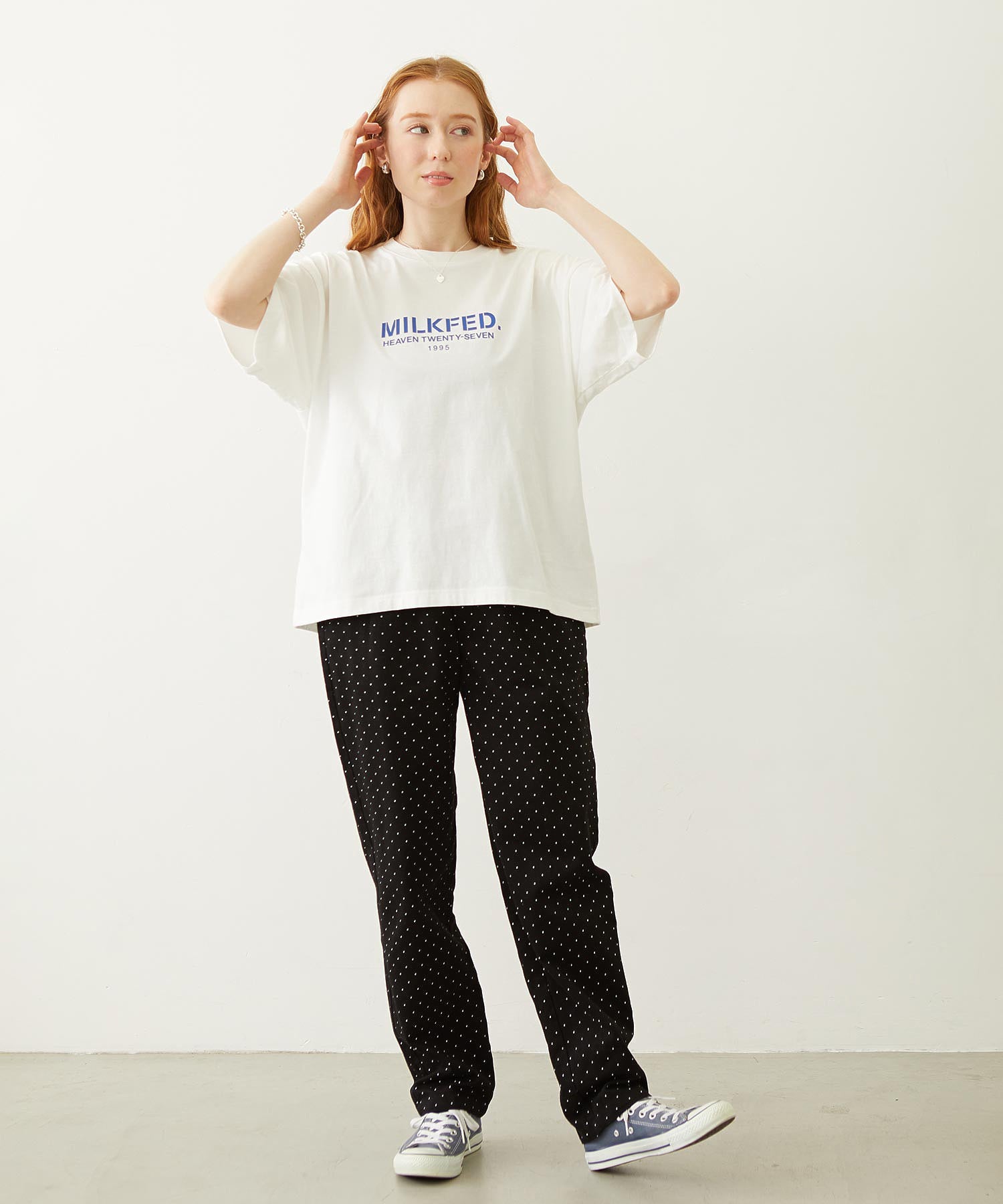 STENCIL LOGO WIDE S/S TEE