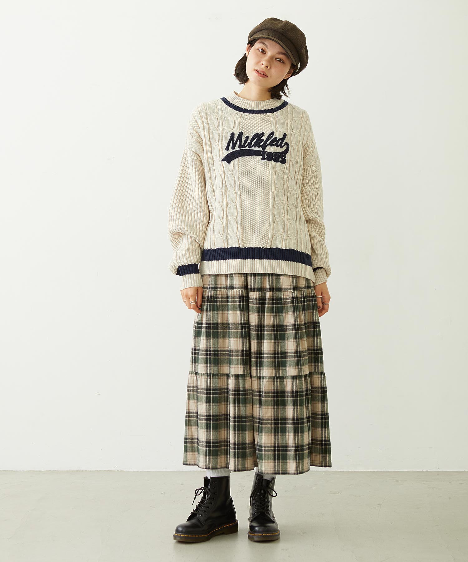 CRICKET KNIT PATCH TOP