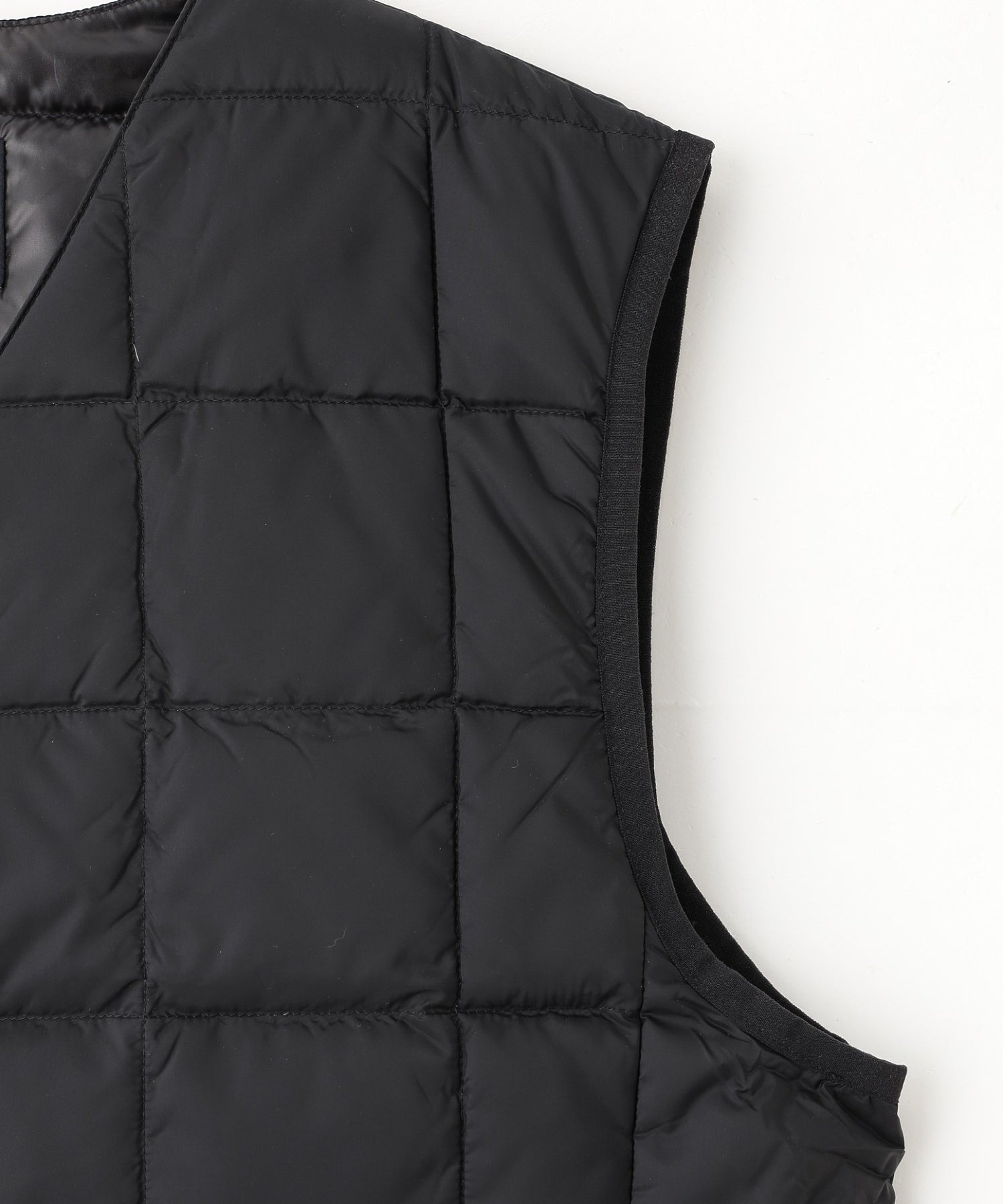 TAION/タイオン/V NECK BUTTON DOWN VEST TAION-001