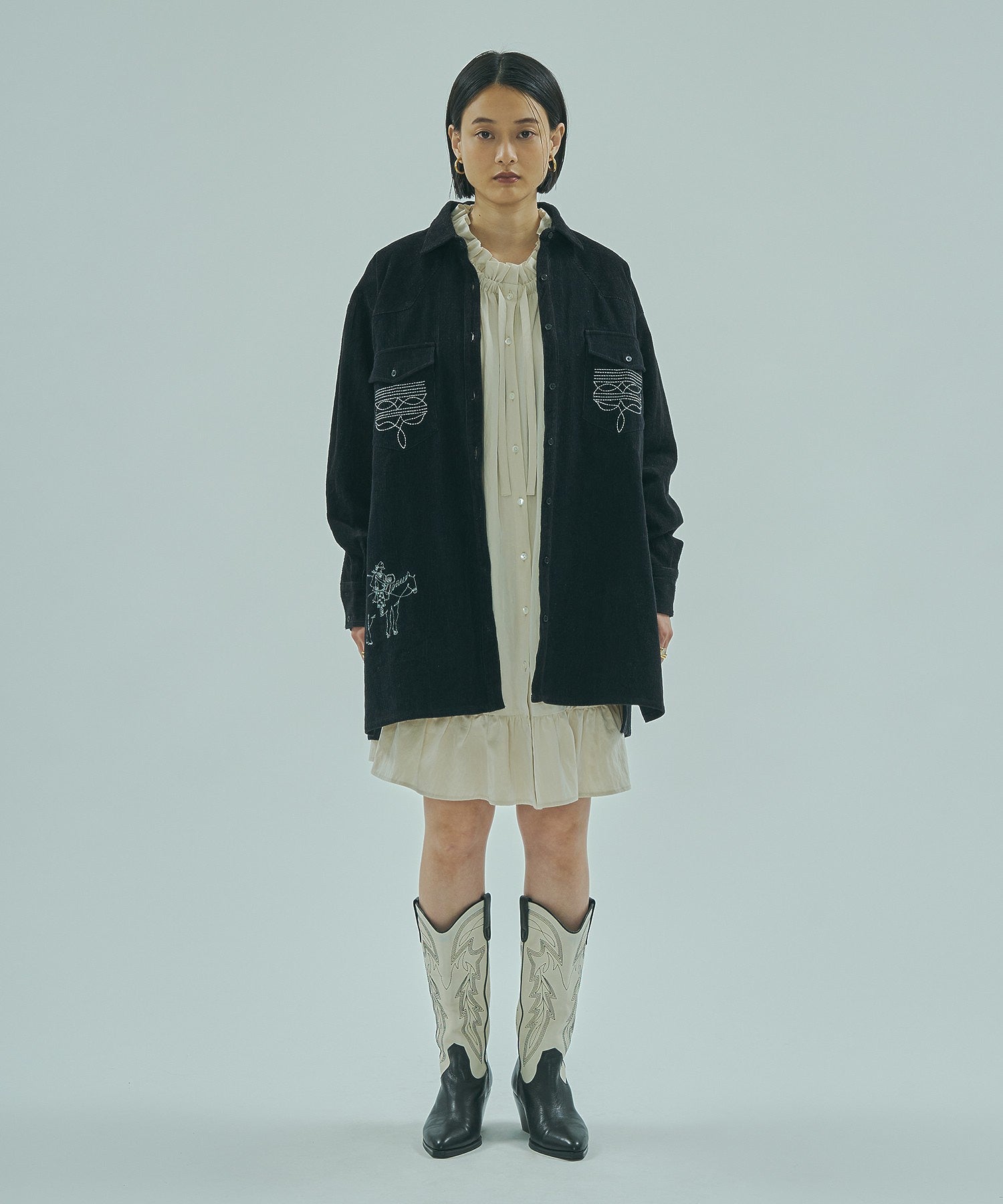 model:163cm 着用サイズ:ONE SIZE