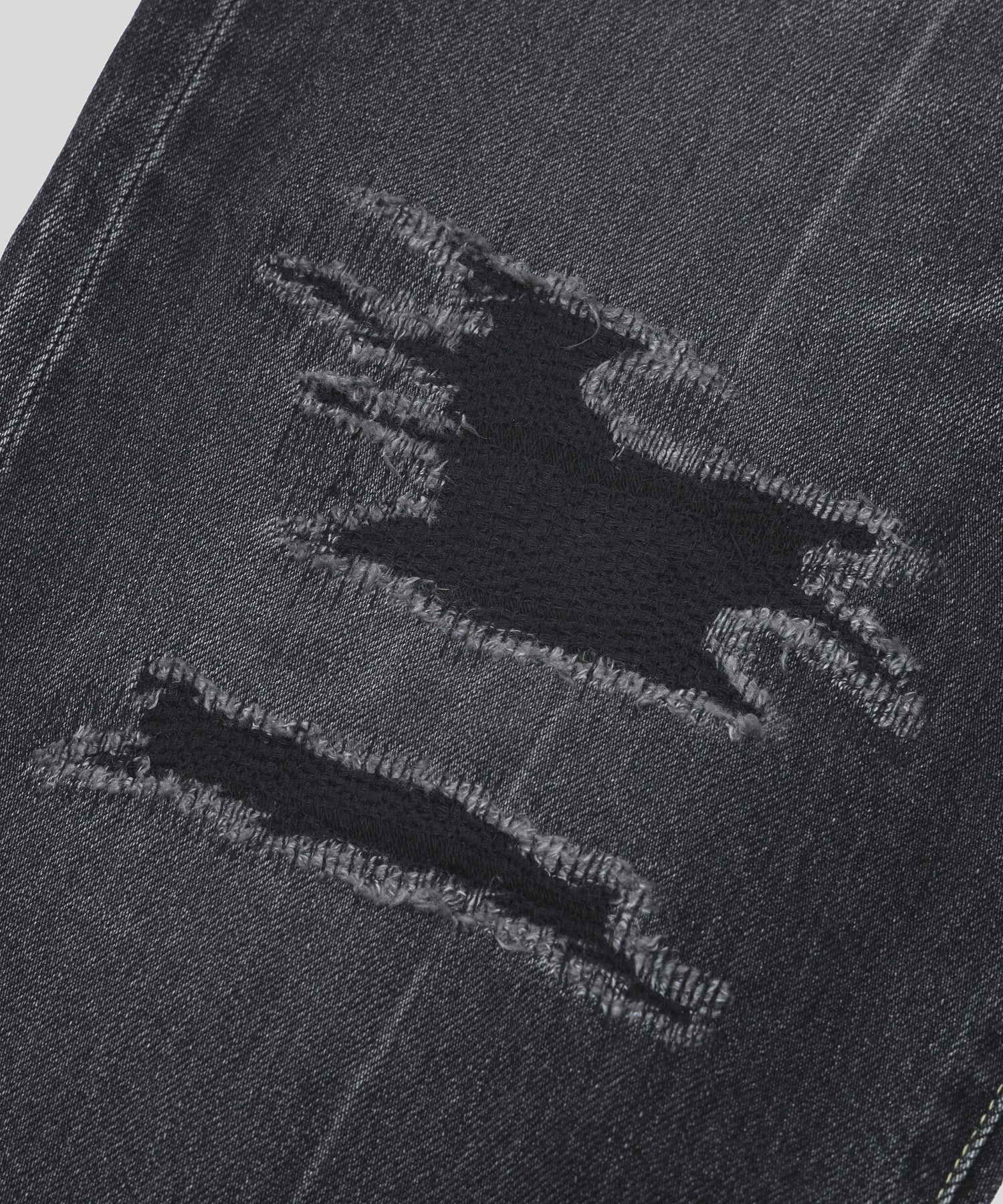 FACETASM/ファセッタズム/DAMARGED DENIM PANTS MYK-PT-02