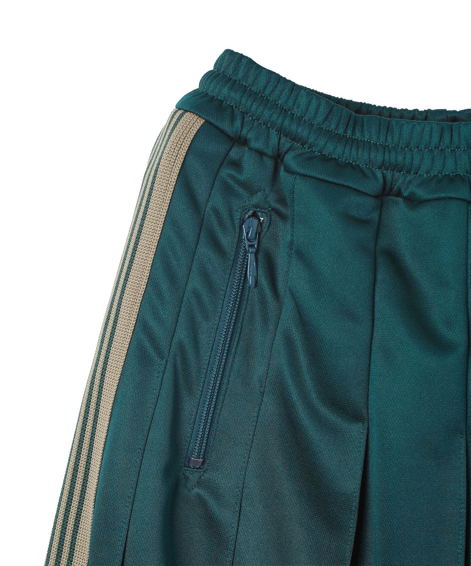 NEEDLES/PLEATED TRACK SKIRT POLY SMOOTH